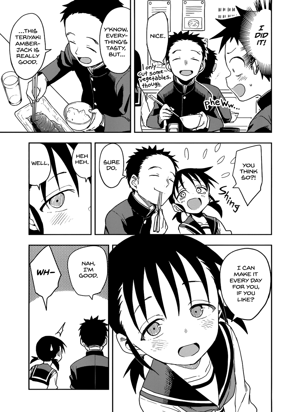 Karakai Jouzu no Takagi-san Chapter 140 page 13 - Chapter 140: Cooking Class