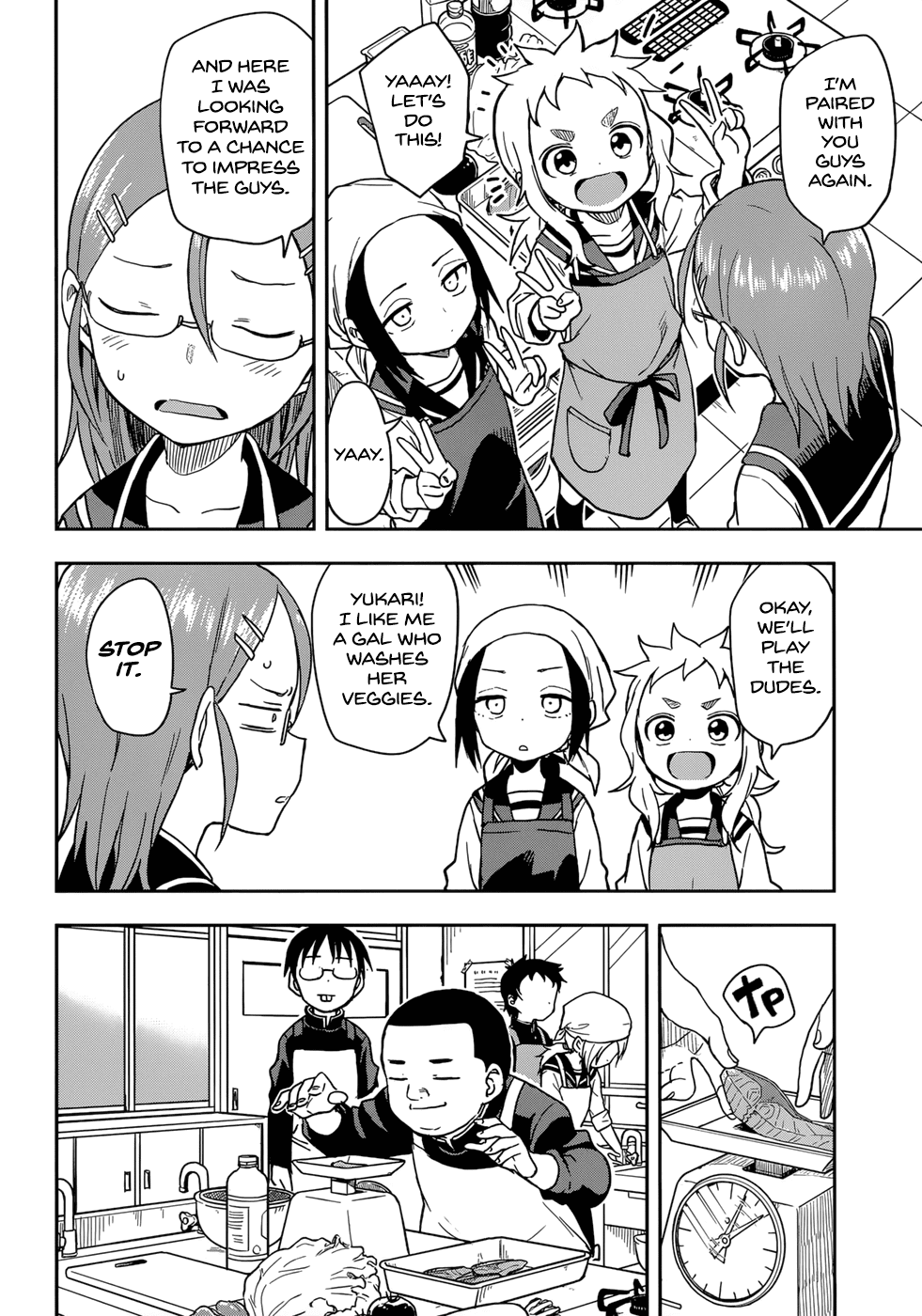 Karakai Jouzu no Takagi-san Chapter 140 page 4 - Chapter 140: Cooking Class