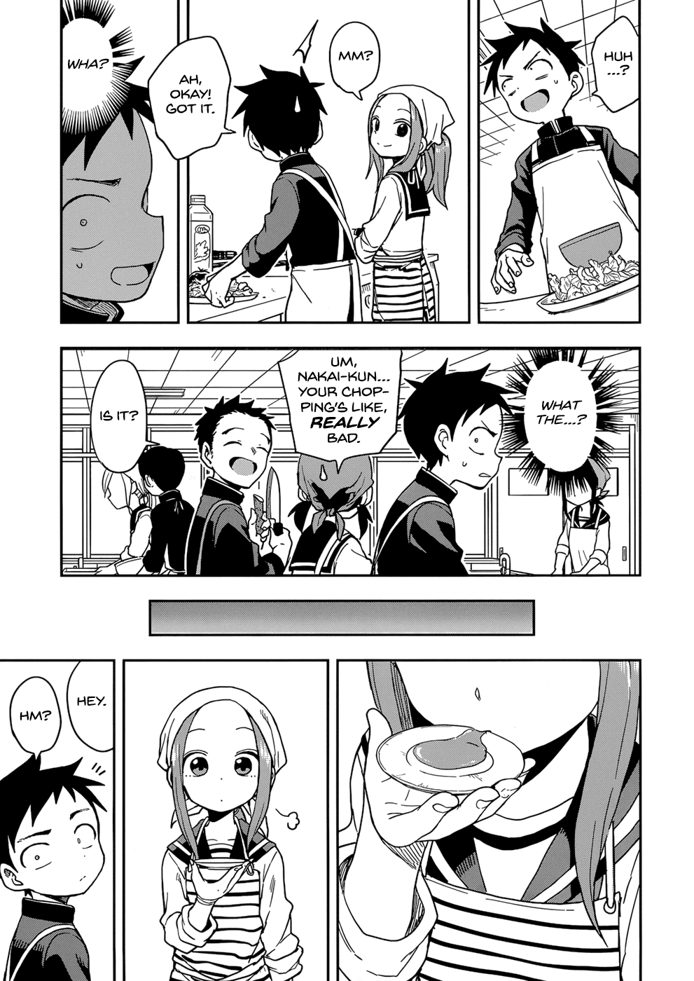 Karakai Jouzu no Takagi-san Chapter 140 page 7 - Chapter 140: Cooking Class