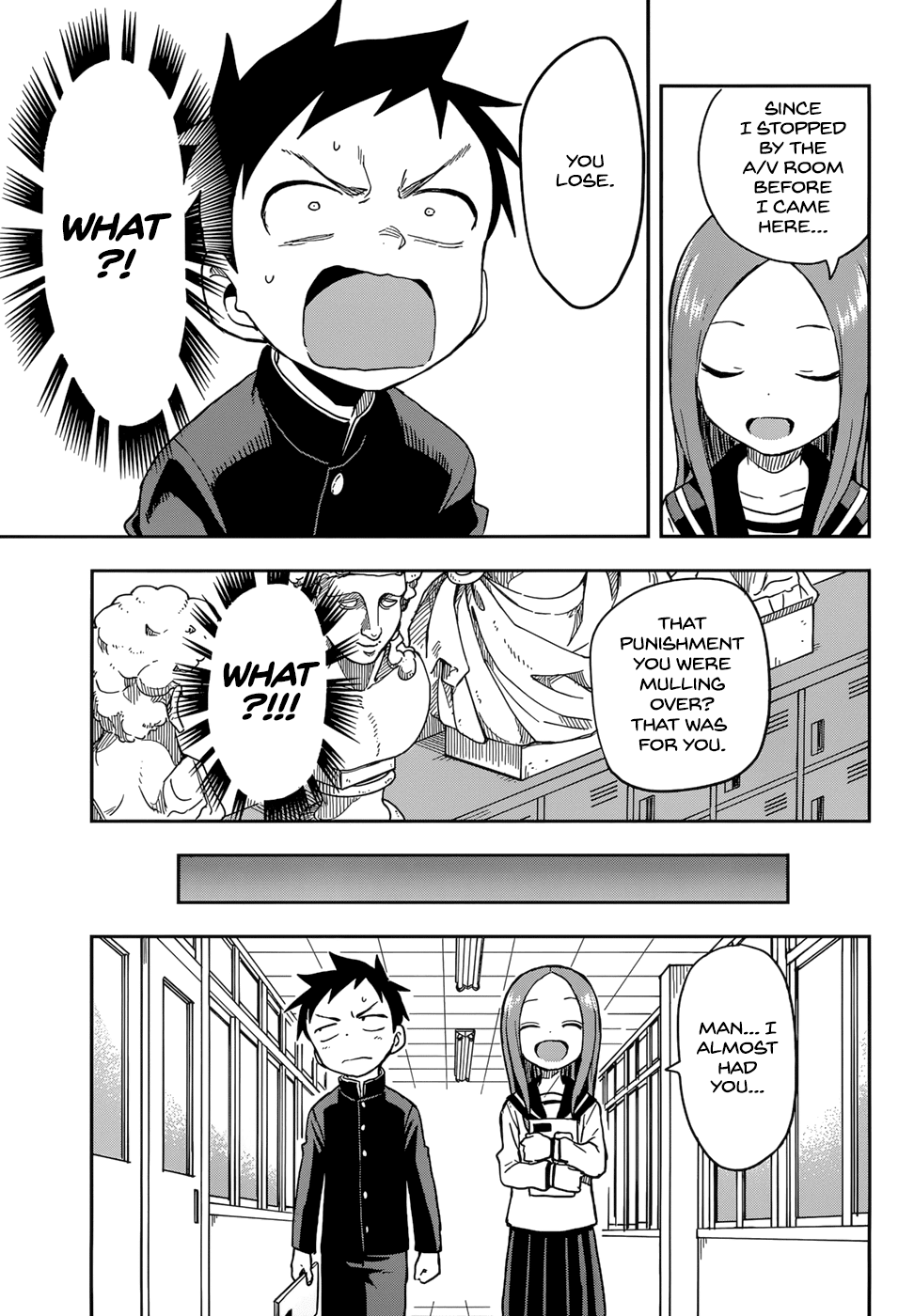 Karakai Jouzu no Takagi-san Chapter 141 page 15 - Chapter 141: Moving Classrooms