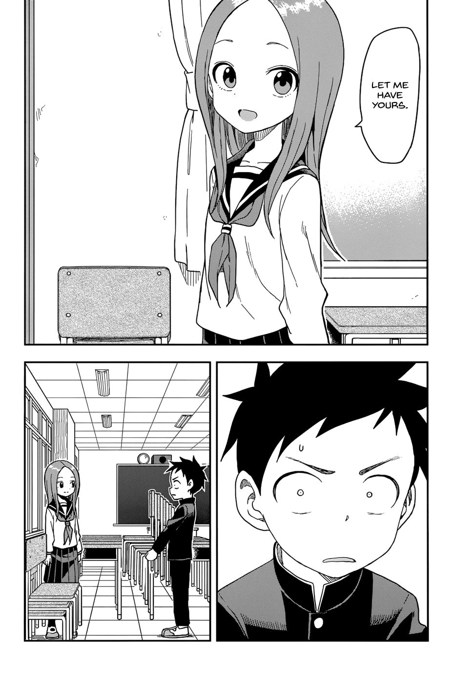 Karakai Jouzu no Takagi-san Chapter 142 page 12 - Chapter 142: Graduation Ceremony