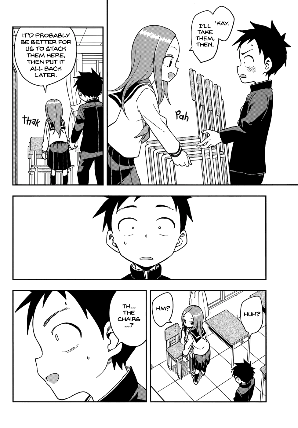 Karakai Jouzu no Takagi-san Chapter 142 page 14 - Chapter 142: Graduation Ceremony