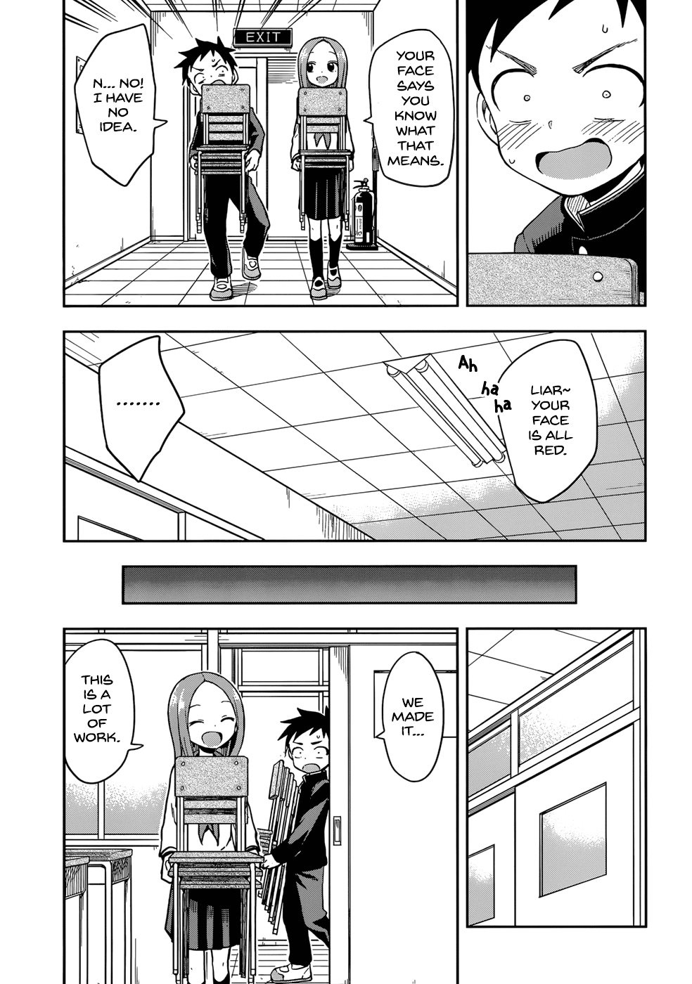 Karakai Jouzu no Takagi-san Chapter 142 page 9 - Chapter 142: Graduation Ceremony