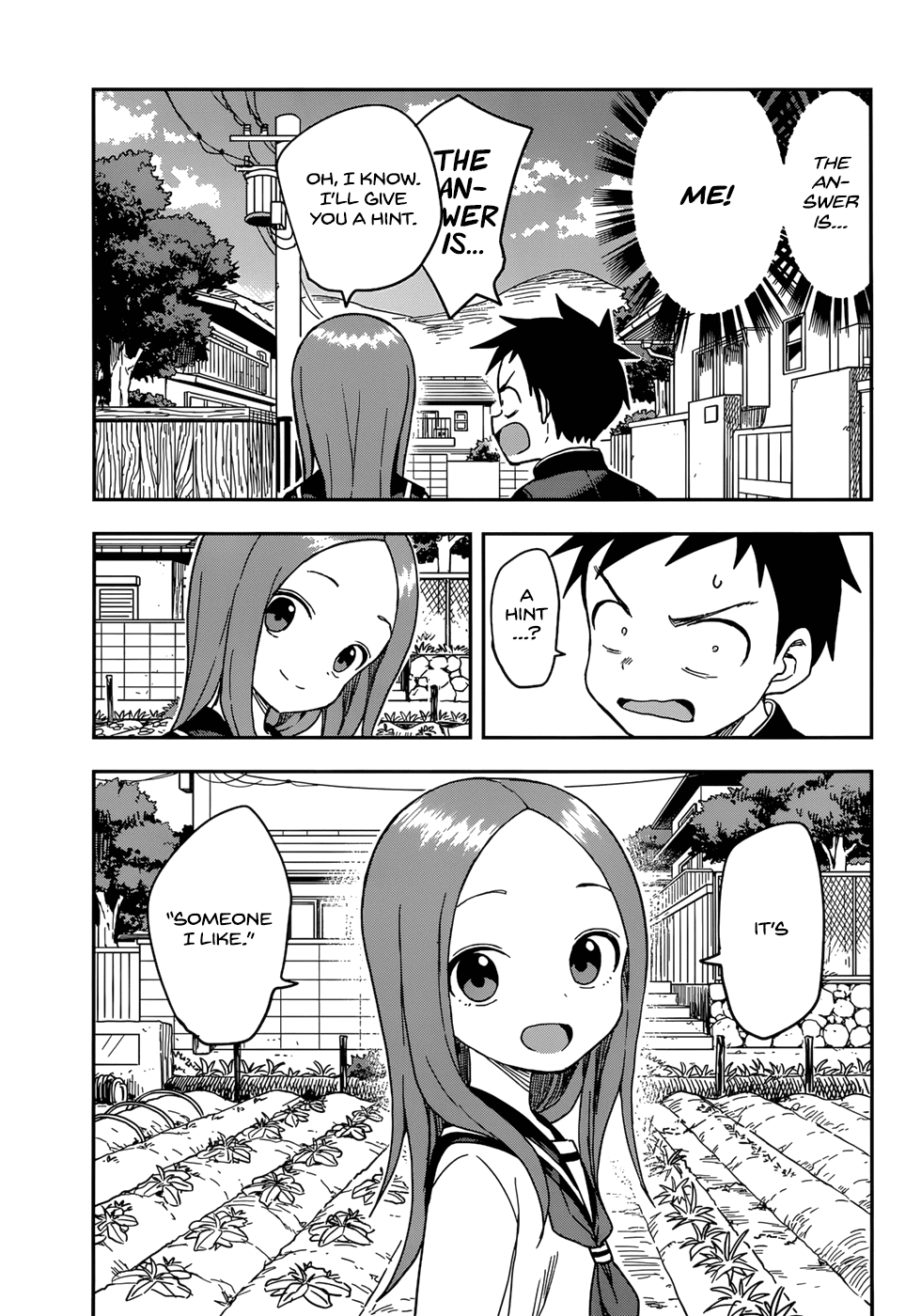 Karakai Jouzu no Takagi-san Chapter 143 page 13 - Chapter 143: Deduction Game