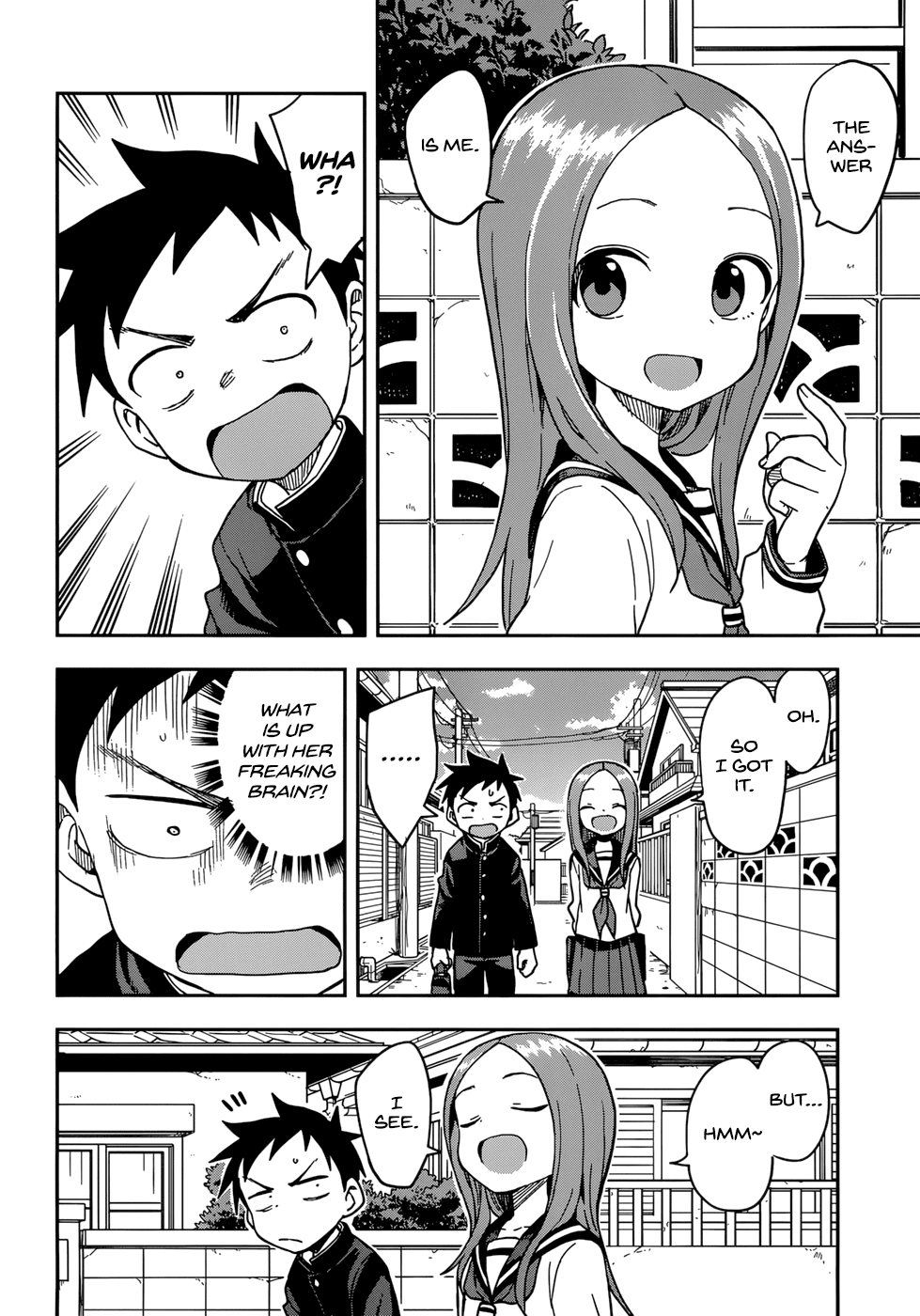 Karakai Jouzu no Takagi-san Chapter 143 page 8 - Chapter 143: Deduction Game