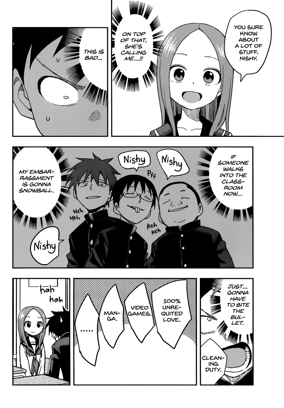 Karakai Jouzu no Takagi-san Chapter 144 page 10 - Chapter 144: Banned-Word Game