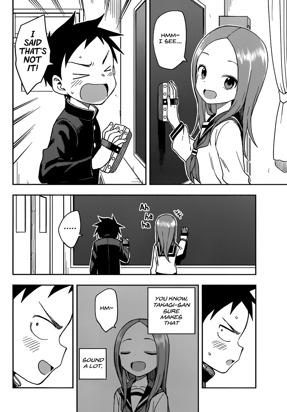 Karakai Jouzu no Takagi-san Chapter 144 page 2 - Chapter 144: Banned-Word Game