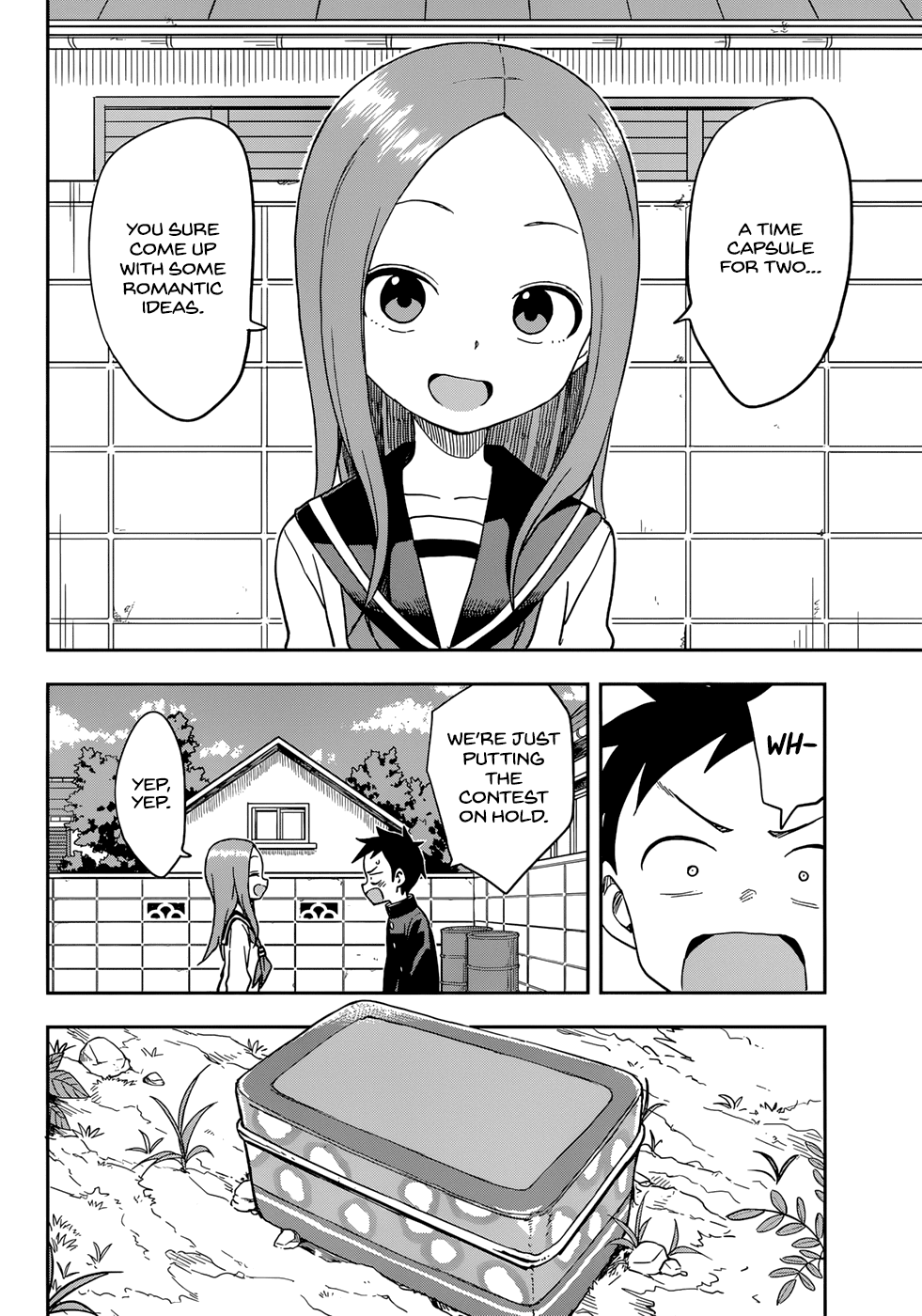 Karakai Jouzu no Takagi-san Chapter 145 page 12 - Chapter 145: Time Capsule