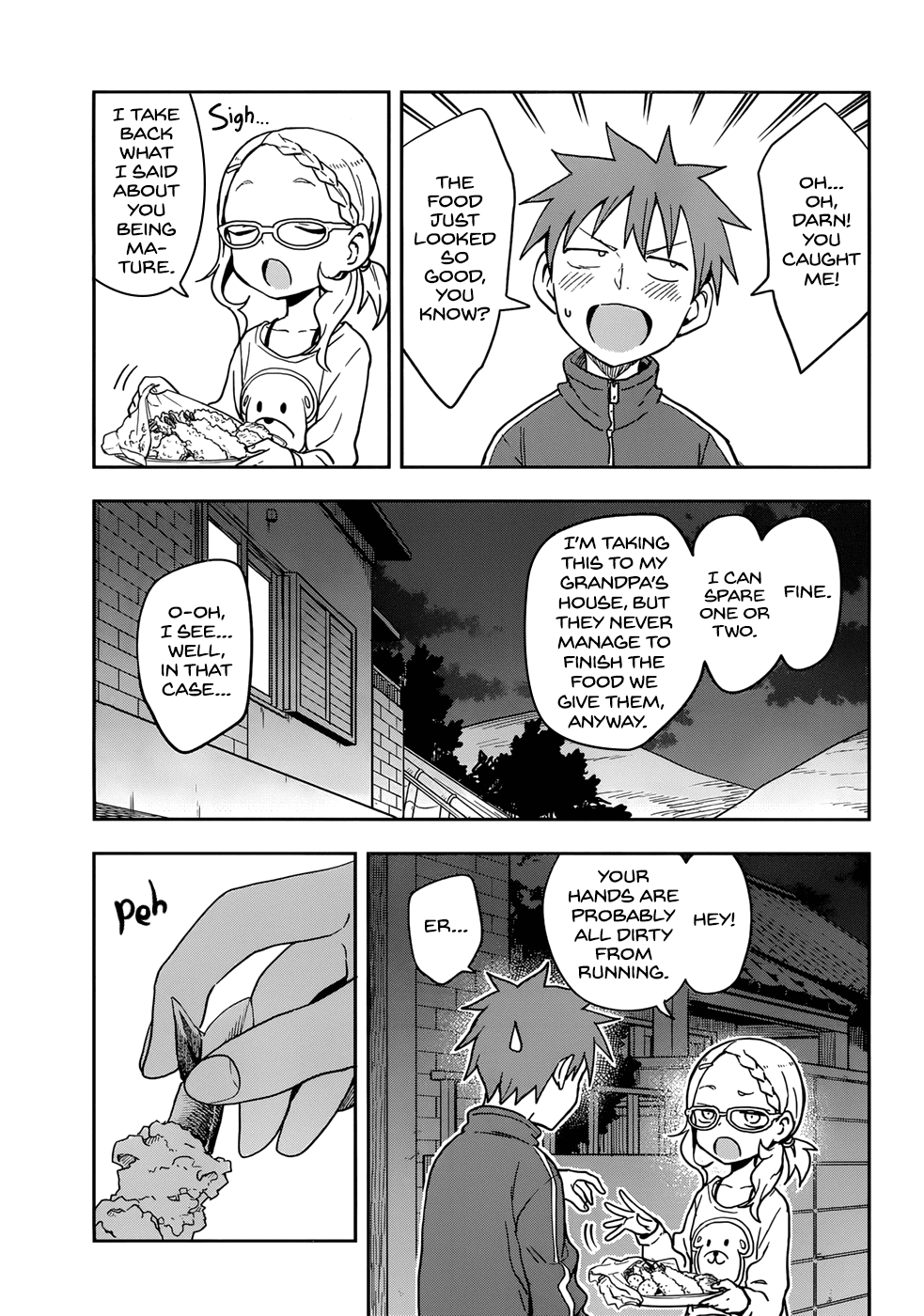 Karakai Jouzu no Takagi-san Chapter 146 page 11 - Chapter 146: Sharing