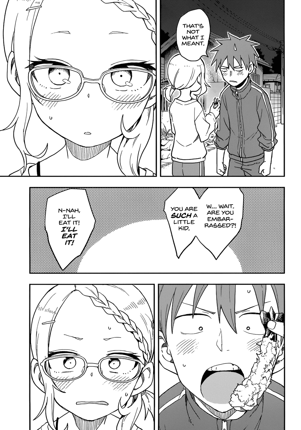 Karakai Jouzu no Takagi-san Chapter 146 page 13 - Chapter 146: Sharing
