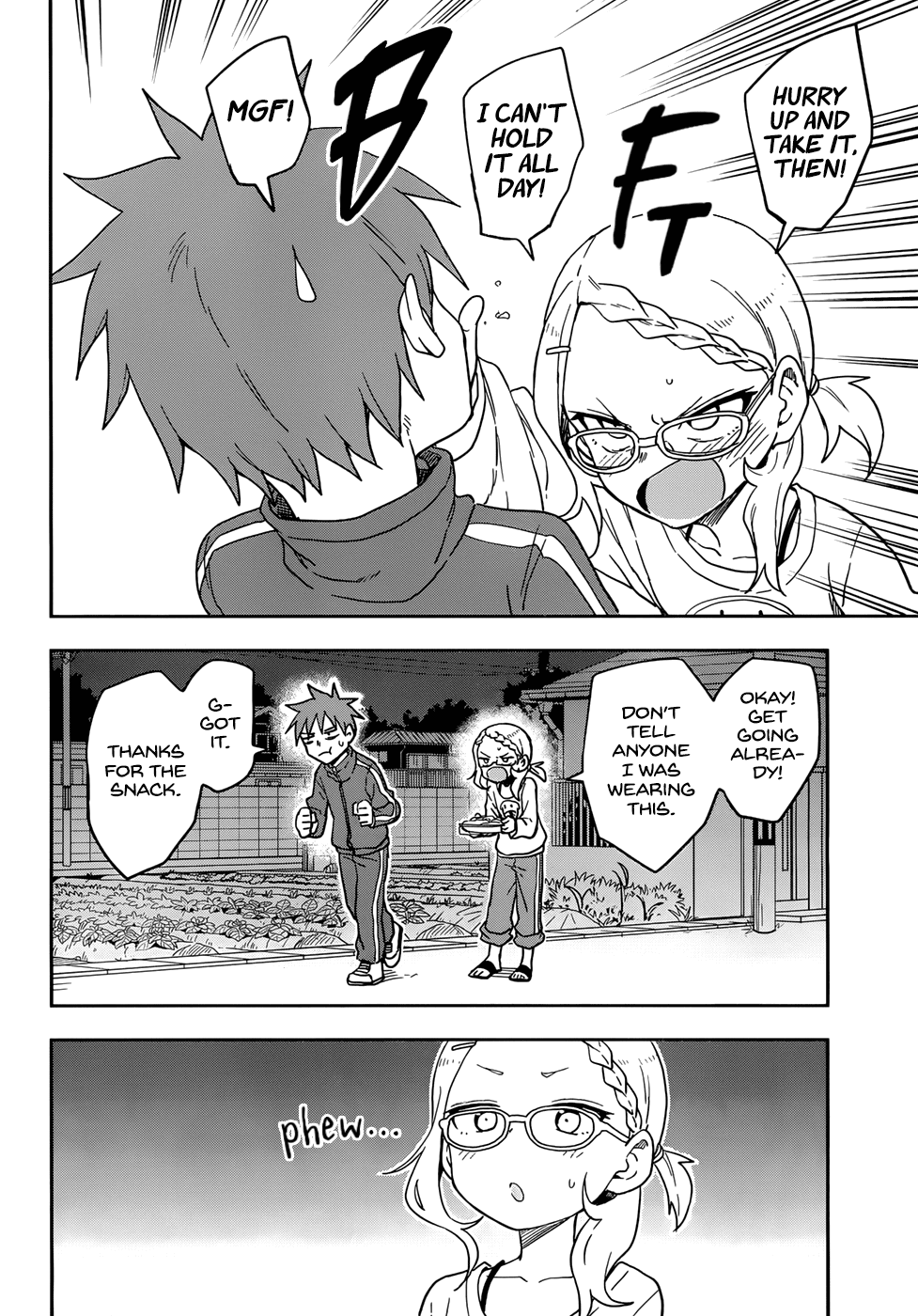 Karakai Jouzu no Takagi-san Chapter 146 page 14 - Chapter 146: Sharing