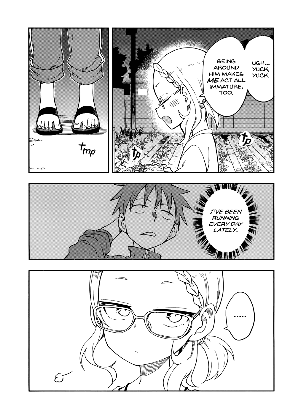 Karakai Jouzu no Takagi-san Chapter 146 page 15 - Chapter 146: Sharing
