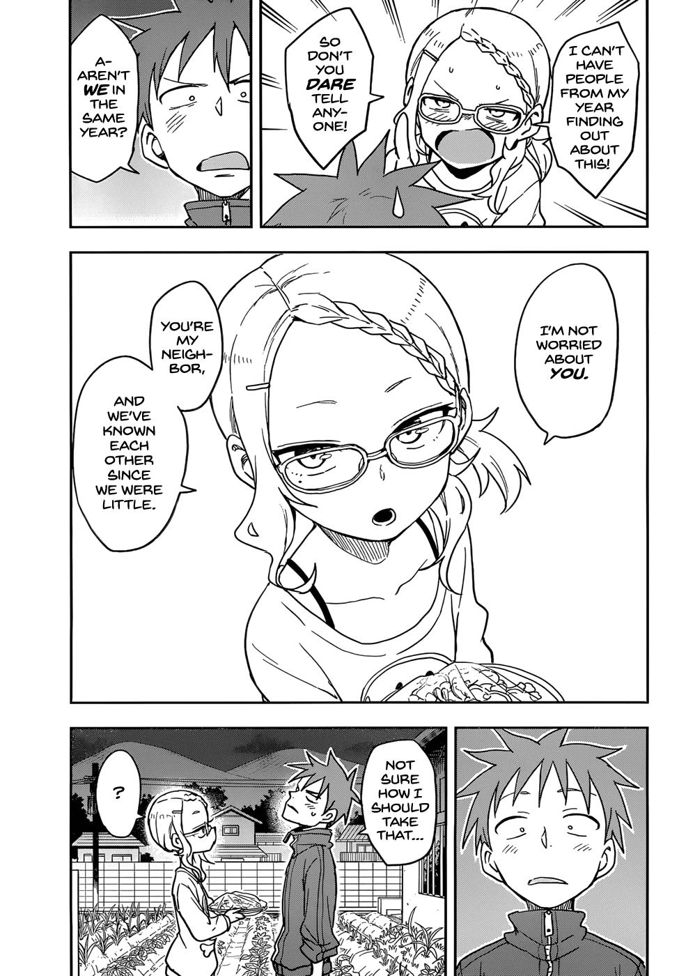 Karakai Jouzu no Takagi-san Chapter 146 page 5 - Chapter 146: Sharing