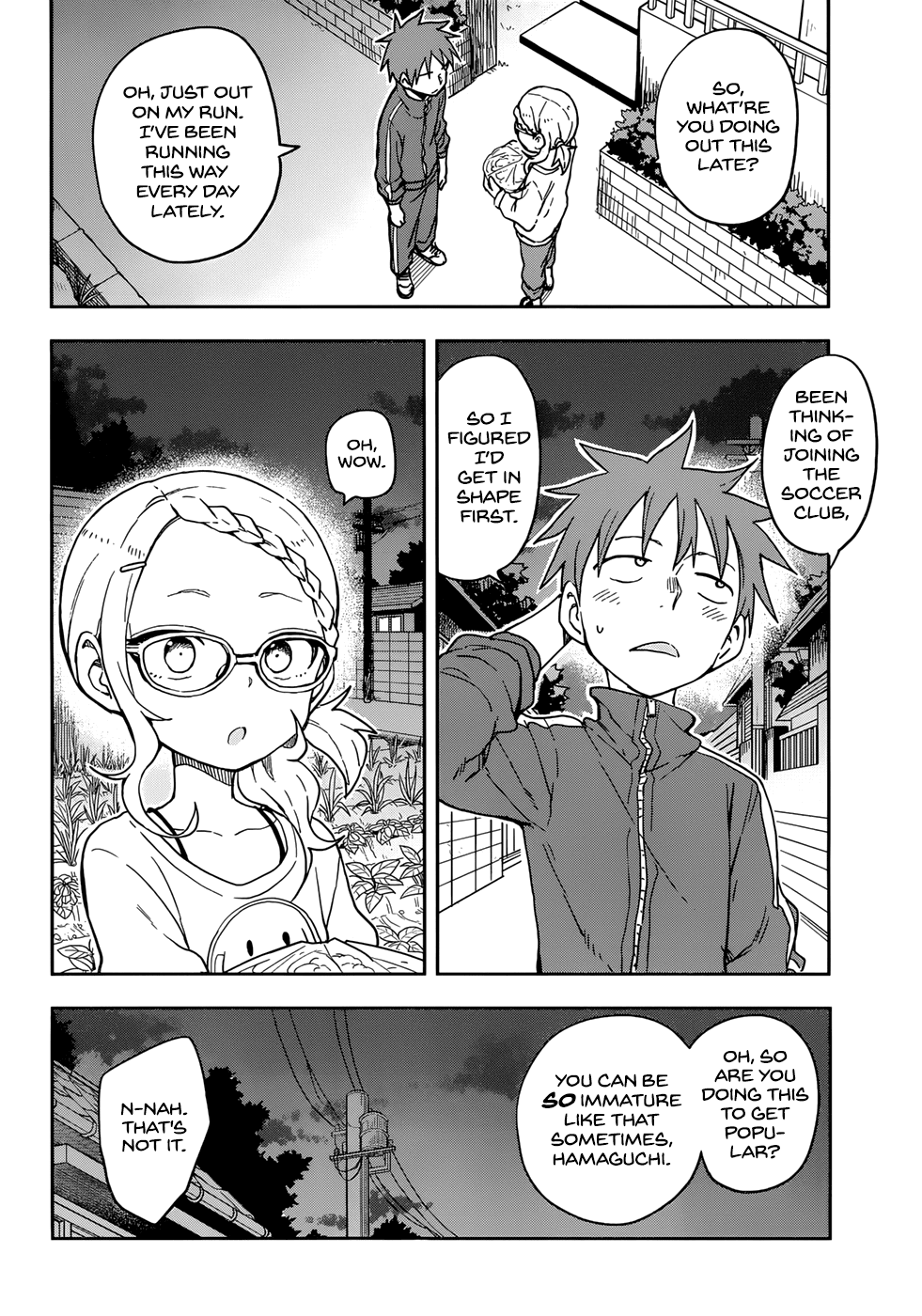 Karakai Jouzu no Takagi-san Chapter 146 page 6 - Chapter 146: Sharing