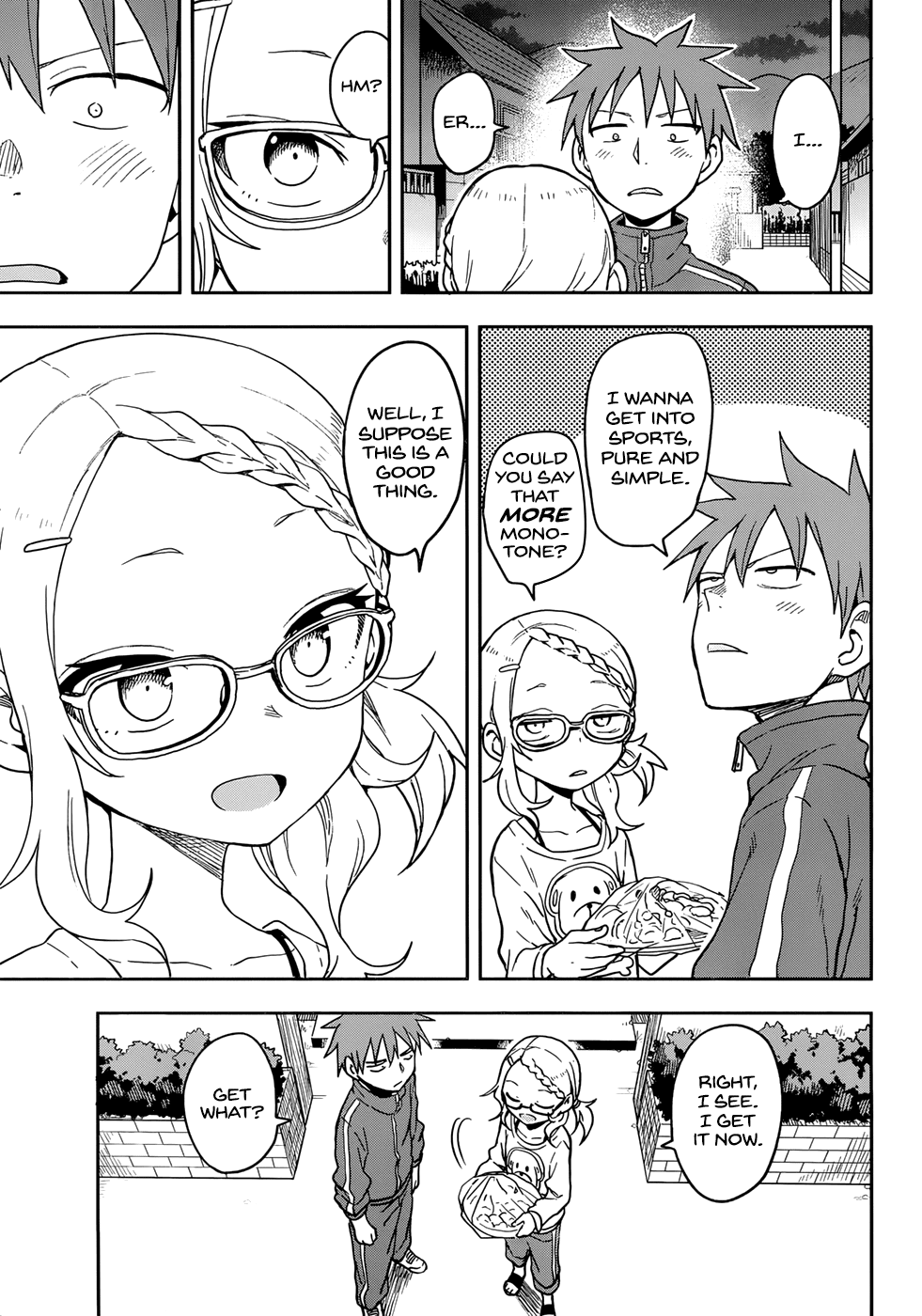 Karakai Jouzu no Takagi-san Chapter 146 page 7 - Chapter 146: Sharing
