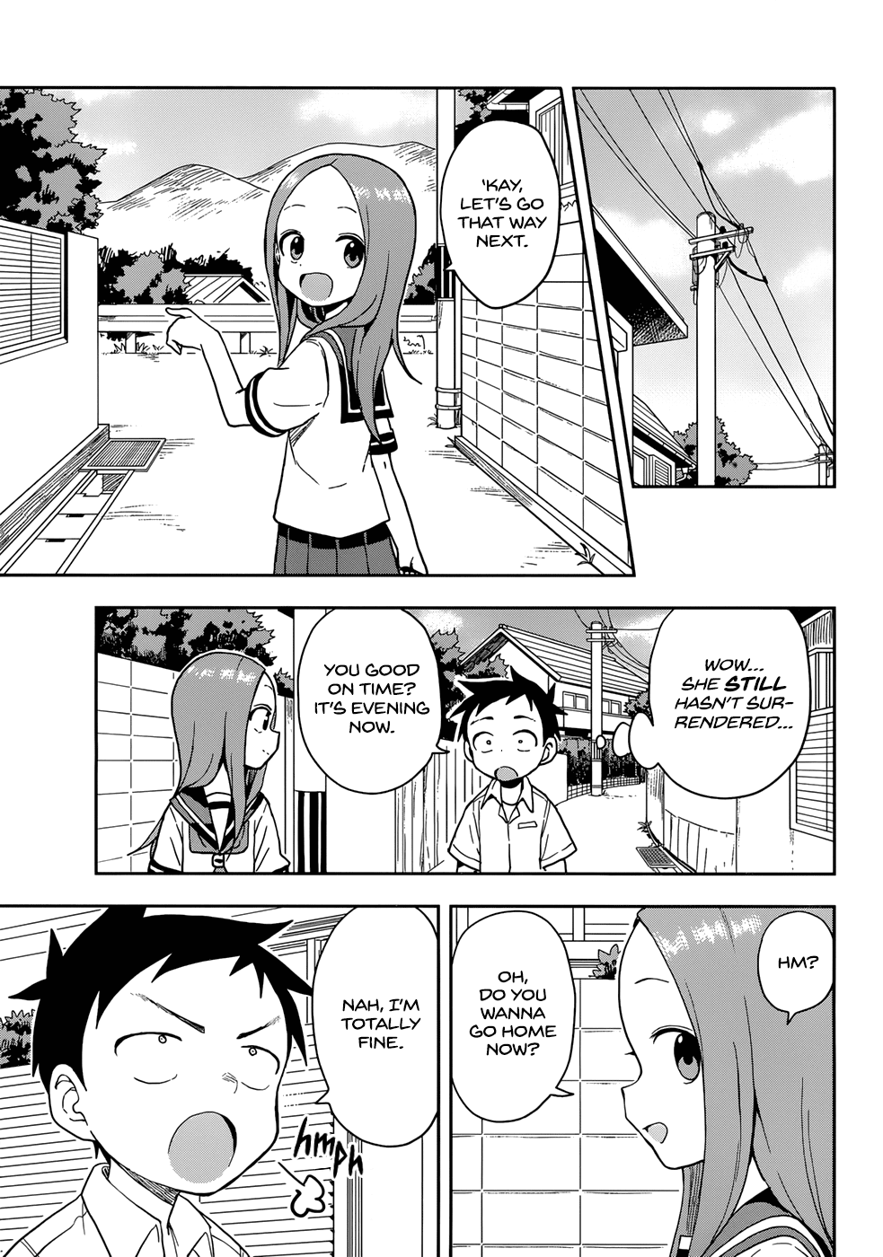 Karakai Jouzu no Takagi-san Chapter 147 page 11 - Chapter 147: Thoughtfulness