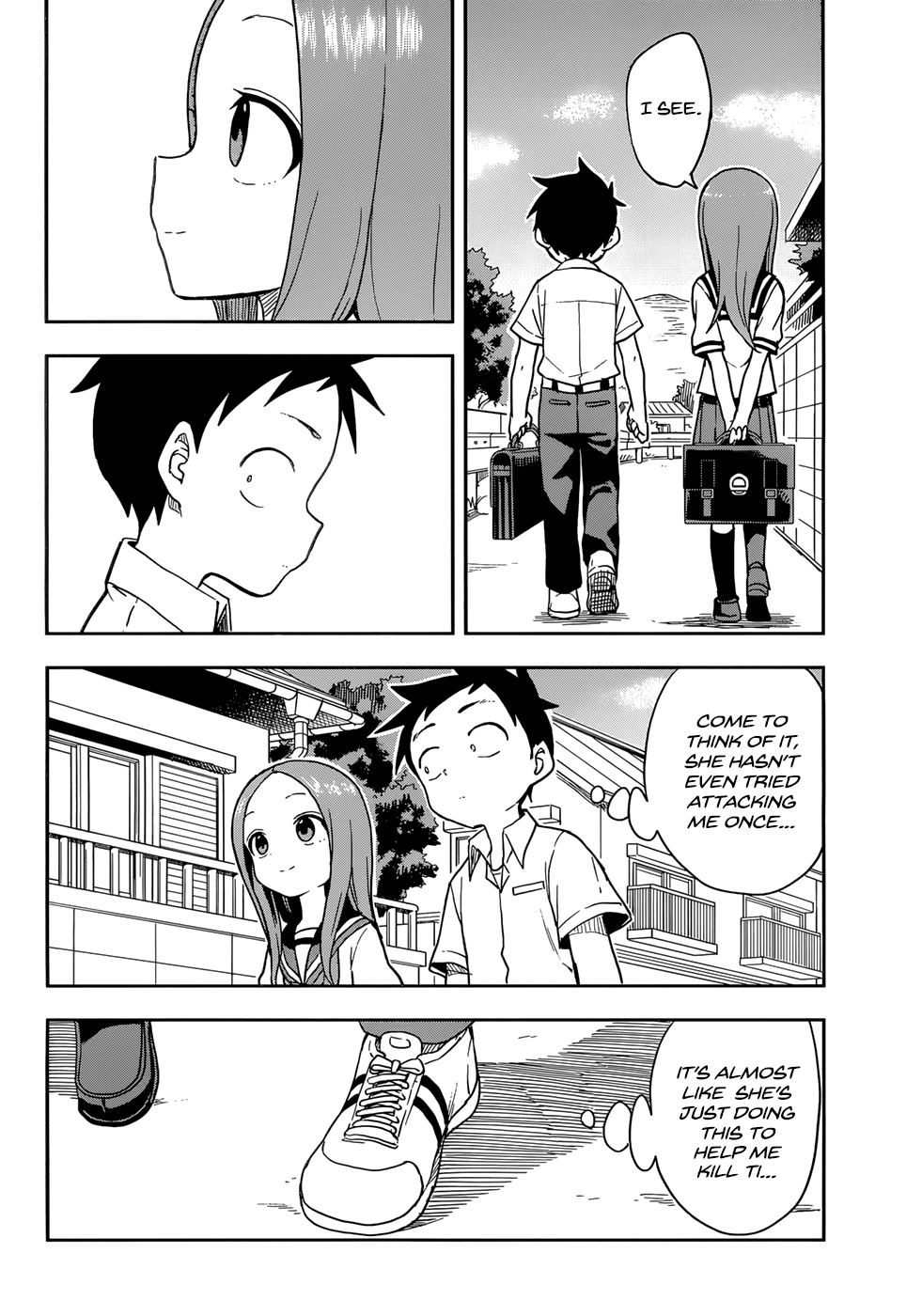 Karakai Jouzu no Takagi-san Chapter 147 page 12 - Chapter 147: Thoughtfulness