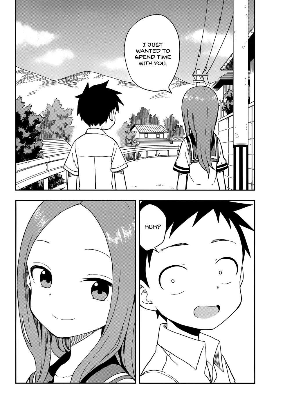 Karakai Jouzu no Takagi-san Chapter 147 page 14 - Chapter 147: Thoughtfulness
