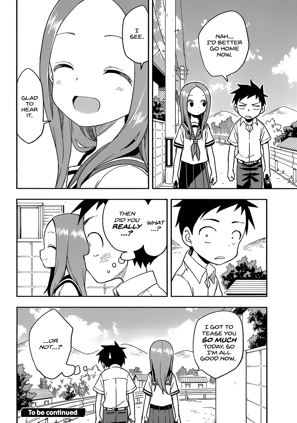 Karakai Jouzu no Takagi-san Chapter 147 page 16 - Chapter 147: Thoughtfulness