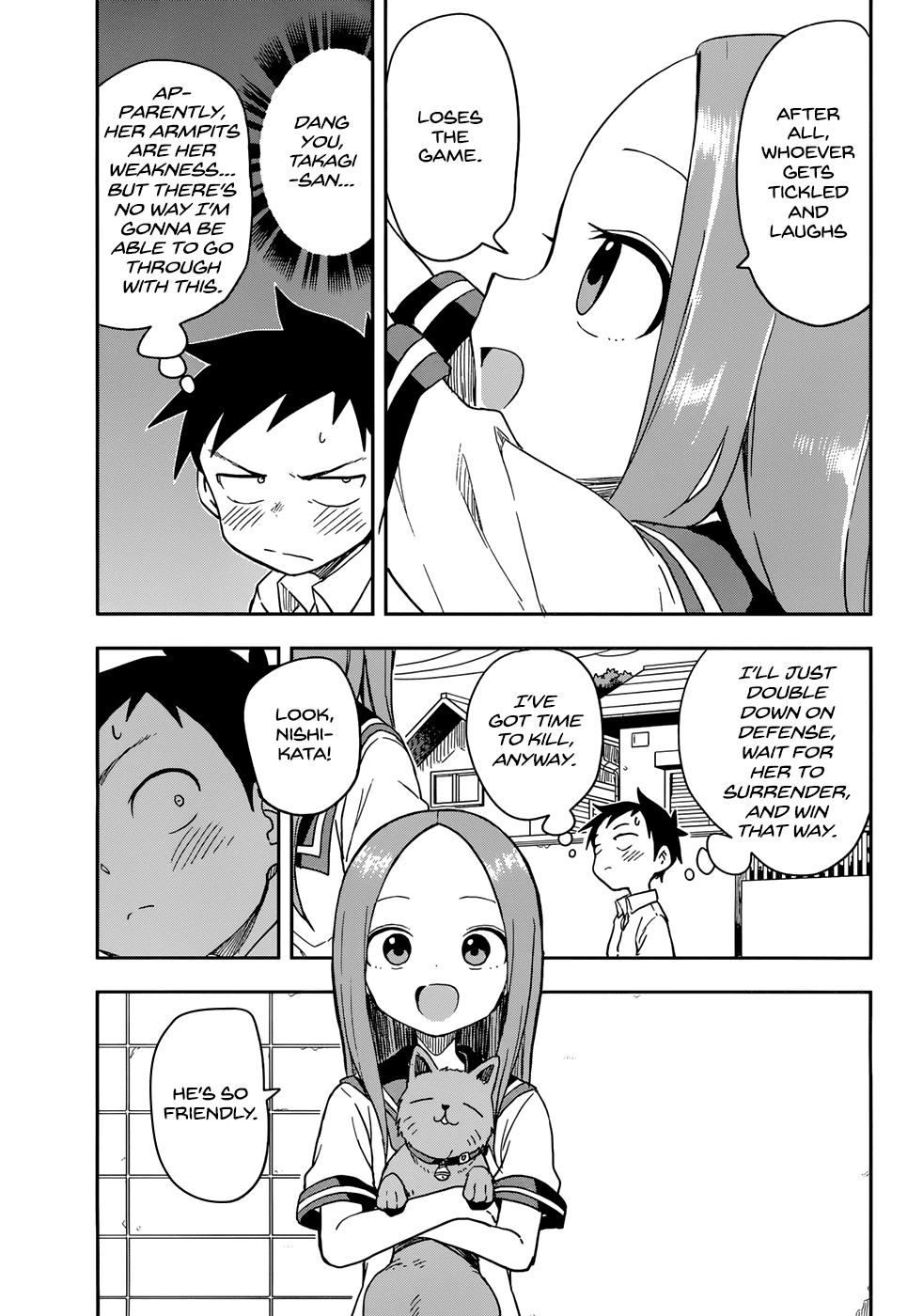 Karakai Jouzu no Takagi-san Chapter 147 page 7 - Chapter 147: Thoughtfulness