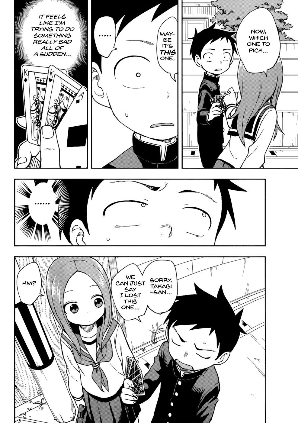 Karakai Jouzu no Takagi-san Chapter 148 page 10 - Chapter 148: Sincerity