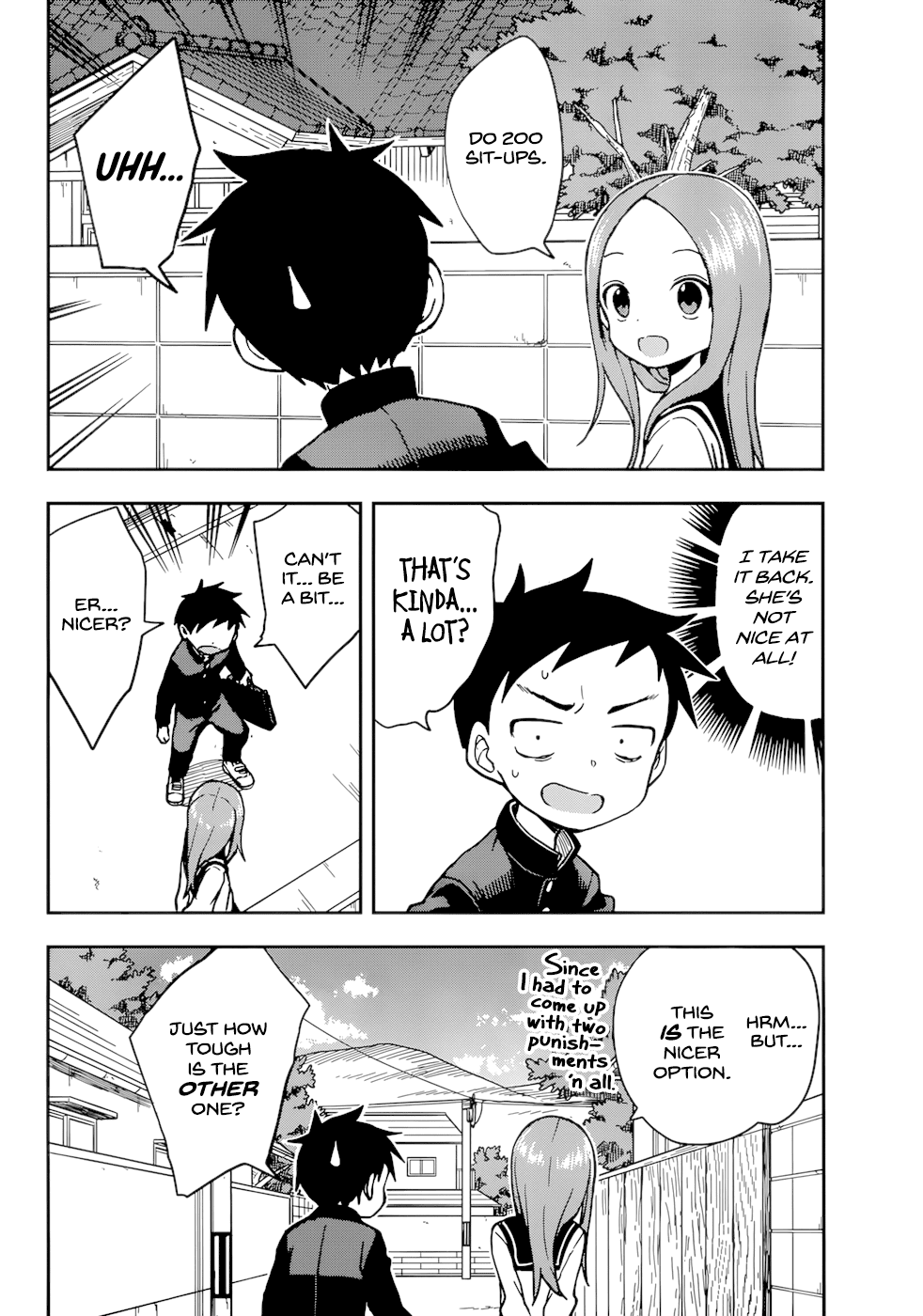 Karakai Jouzu no Takagi-san Chapter 148 page 14 - Chapter 148: Sincerity