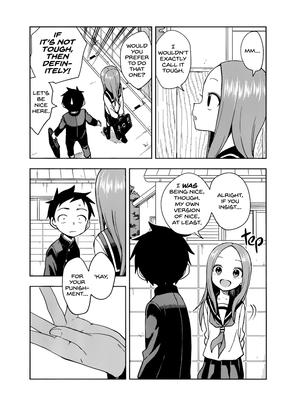 Karakai Jouzu no Takagi-san Chapter 148 page 15 - Chapter 148: Sincerity