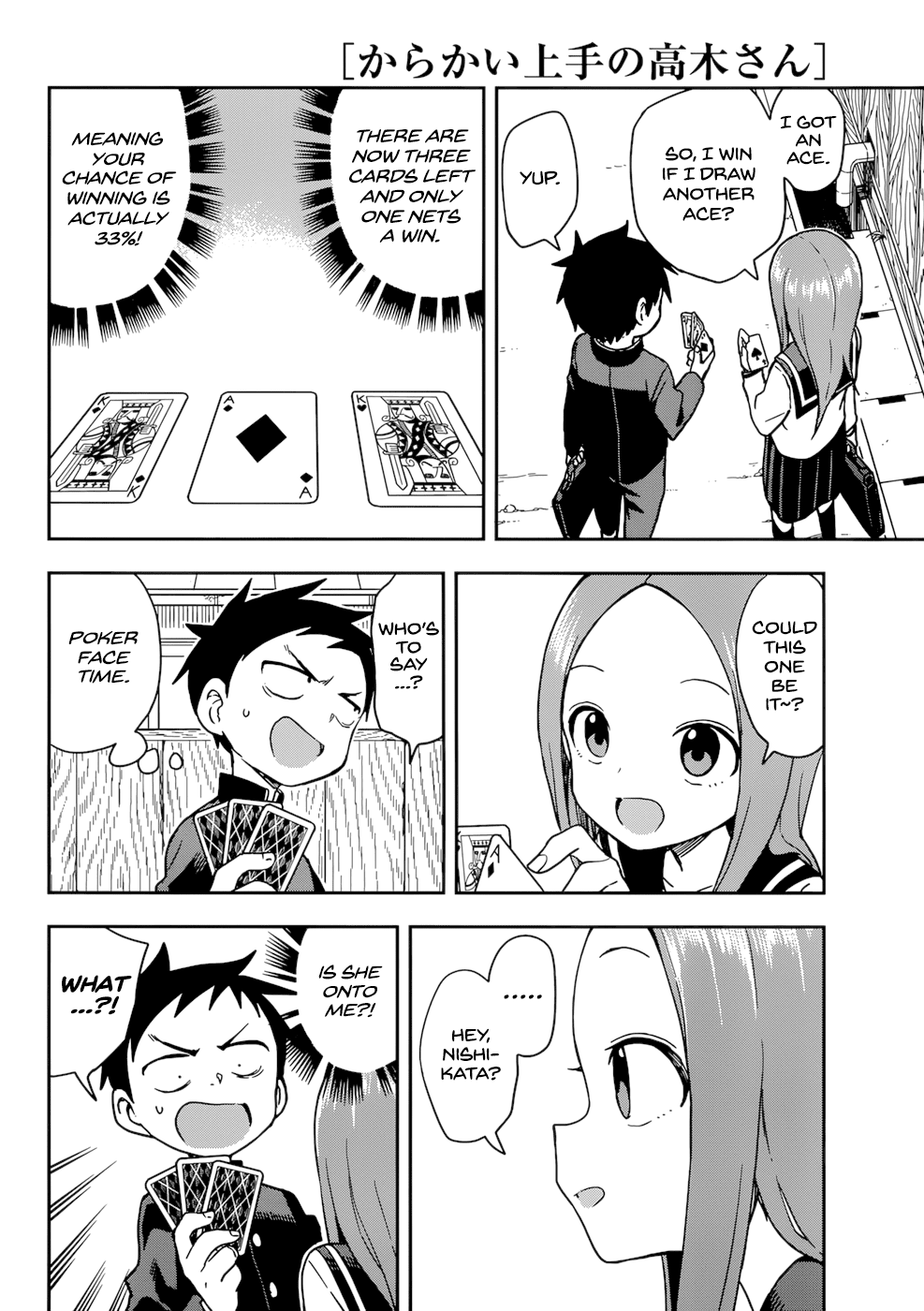 Karakai Jouzu no Takagi-san Chapter 148 page 8 - Chapter 148: Sincerity
