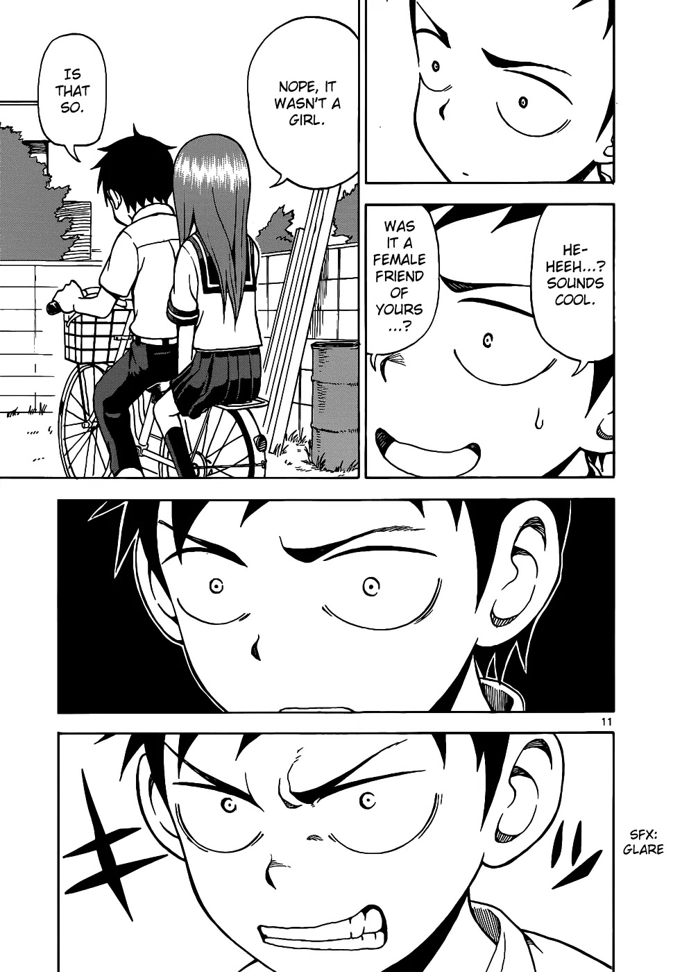 Karakai Jouzu no Takagi-san Chapter 15 page 12 - Chapter 15: Riding Together