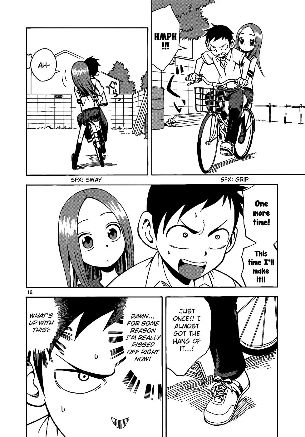 Karakai Jouzu no Takagi-san Chapter 15 page 13 - Chapter 15: Riding Together