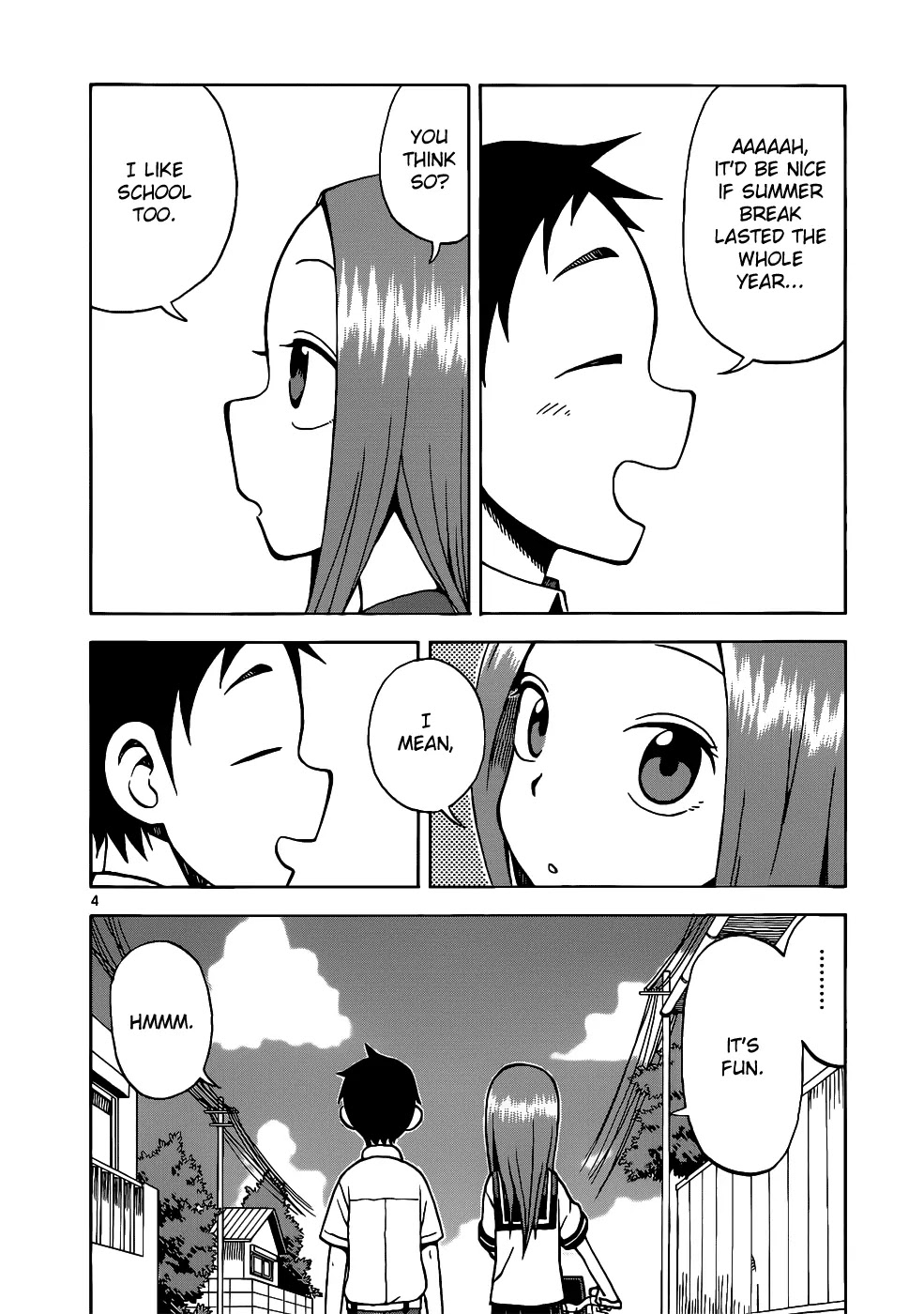 Karakai Jouzu no Takagi-san Chapter 15 page 5 - Chapter 15: Riding Together