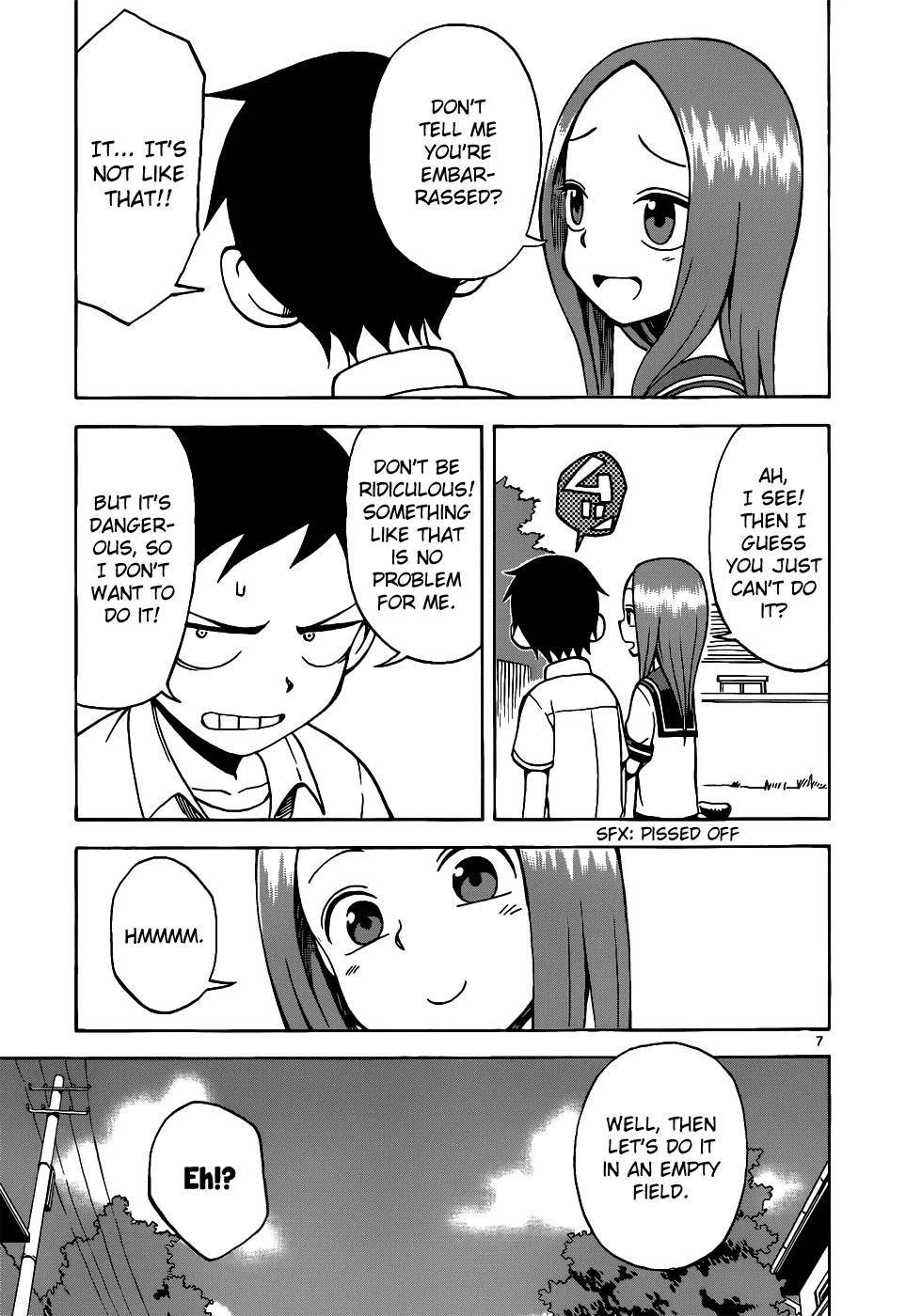 Karakai Jouzu no Takagi-san Chapter 15 page 8 - Chapter 15: Riding Together