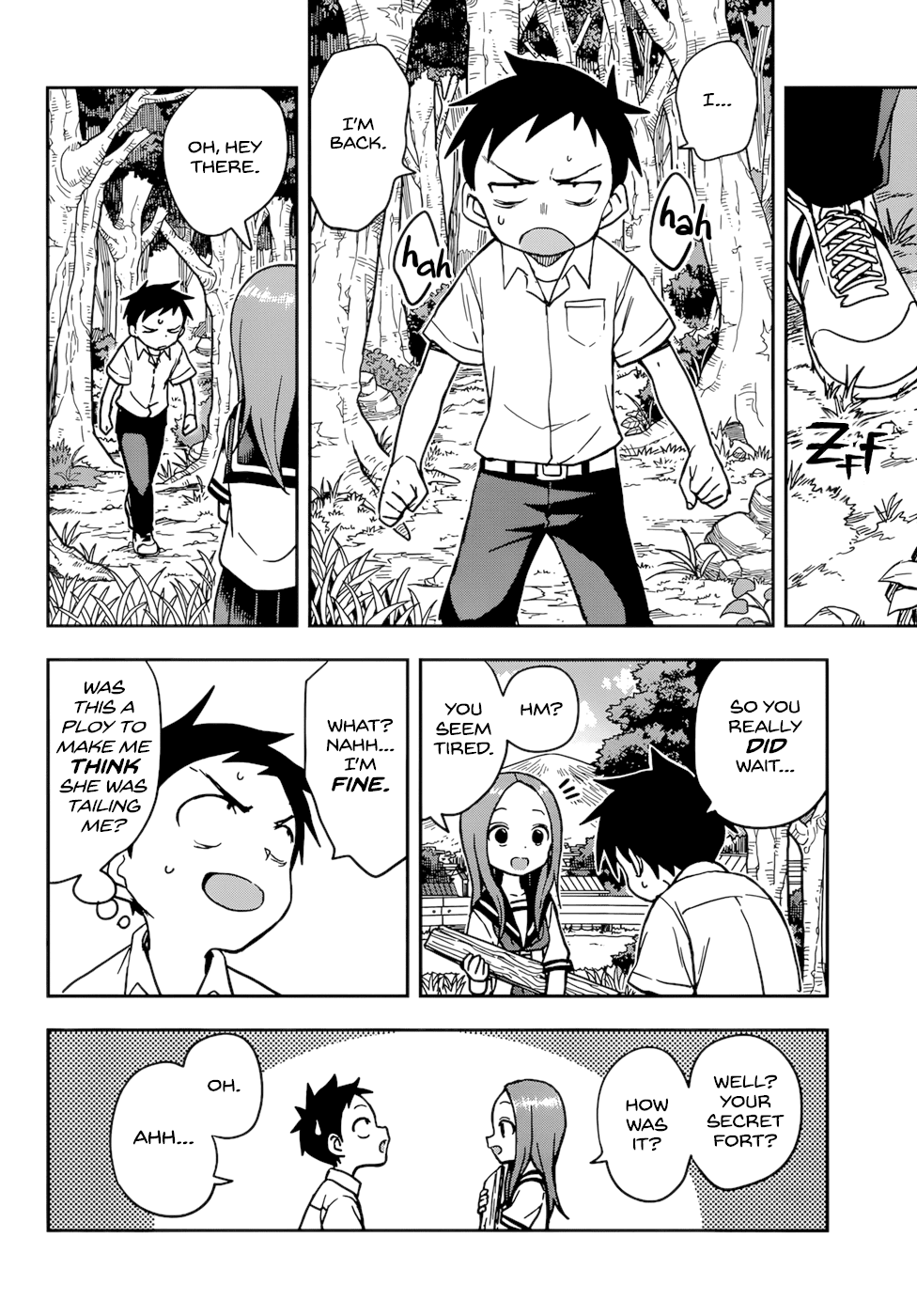 Karakai Jouzu no Takagi-san Chapter 150 page 10 - Chapter 150: Secret Fort