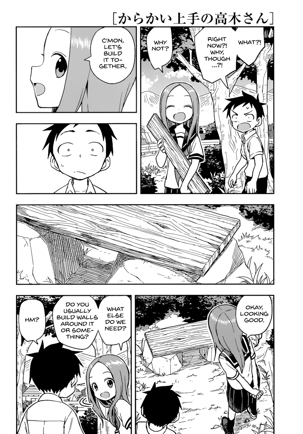 Karakai Jouzu no Takagi-san Chapter 150 page 12 - Chapter 150: Secret Fort