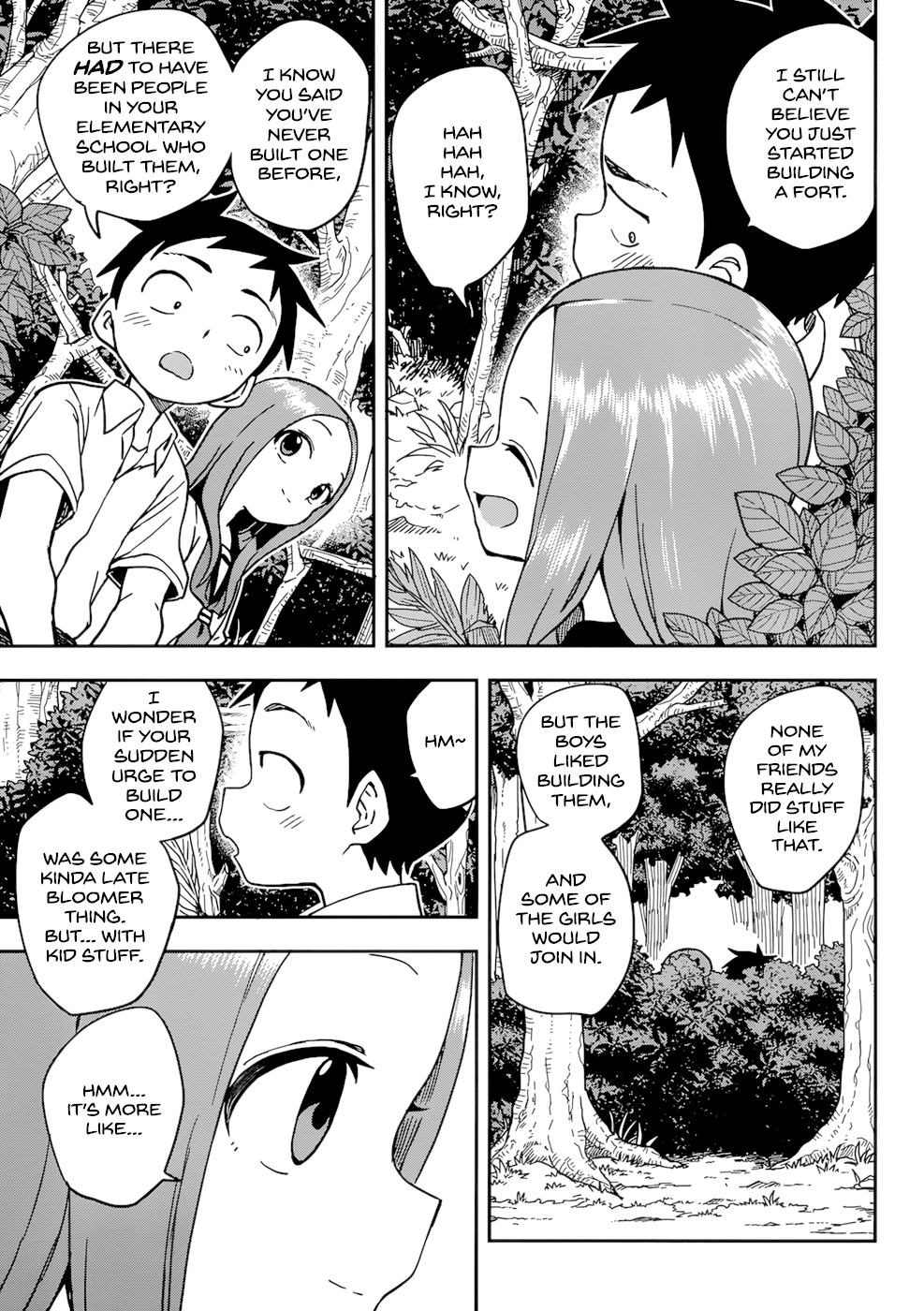 Karakai Jouzu no Takagi-san Chapter 150 page 17 - Chapter 150: Secret Fort