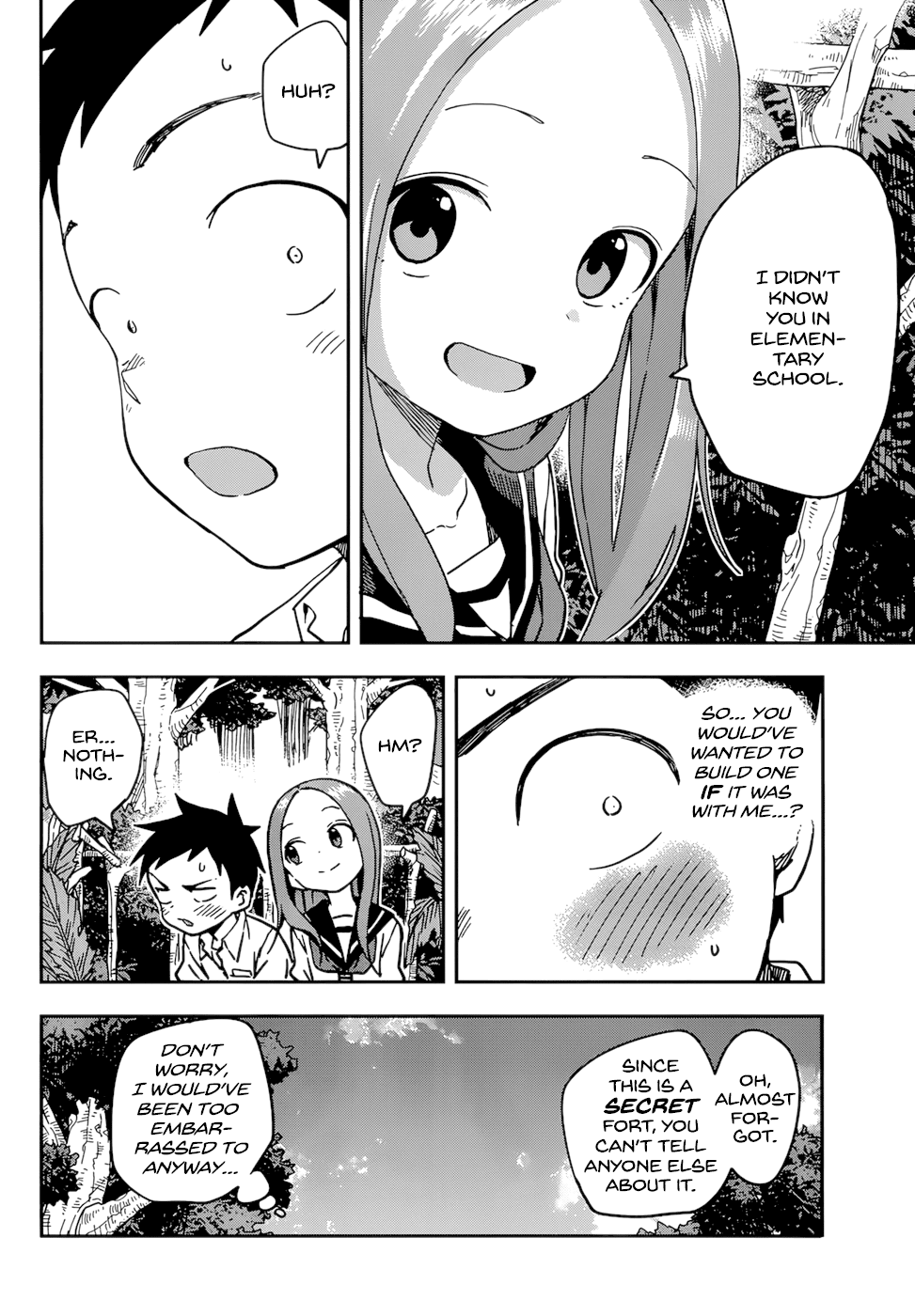 Karakai Jouzu no Takagi-san Chapter 150 page 18 - Chapter 150: Secret Fort