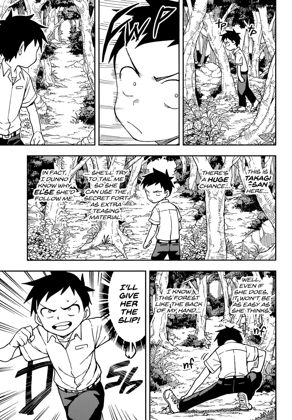 Karakai Jouzu no Takagi-san Chapter 150 page 9 - Chapter 150: Secret Fort