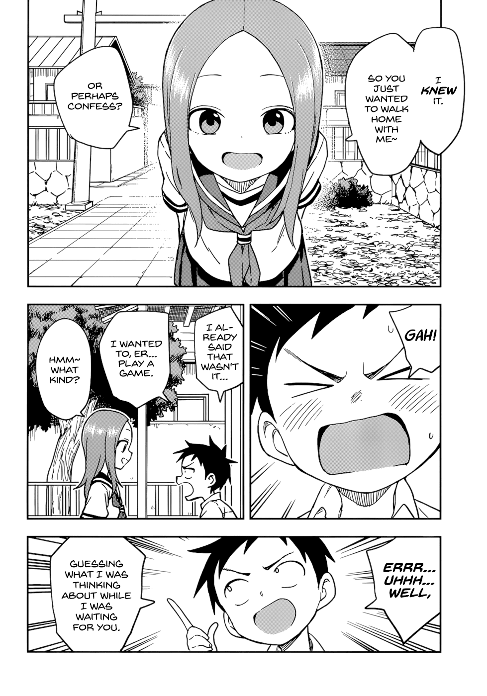 Karakai Jouzu no Takagi-san Chapter 151 page 14 - Chapter 151: Waiting for Someone