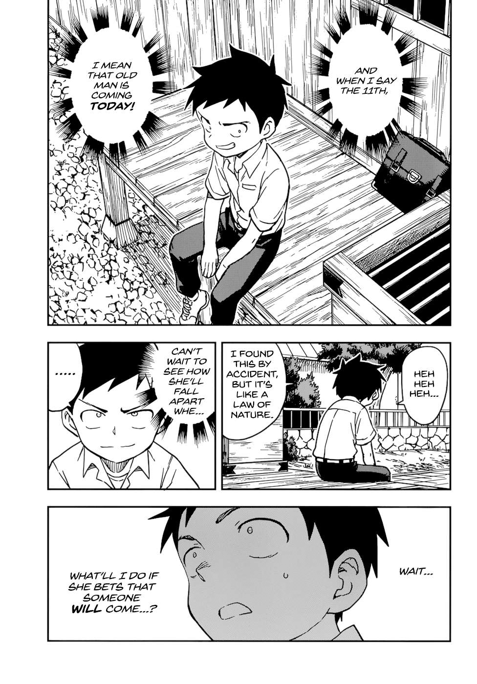 Karakai Jouzu no Takagi-san Chapter 151 page 7 - Chapter 151: Waiting for Someone