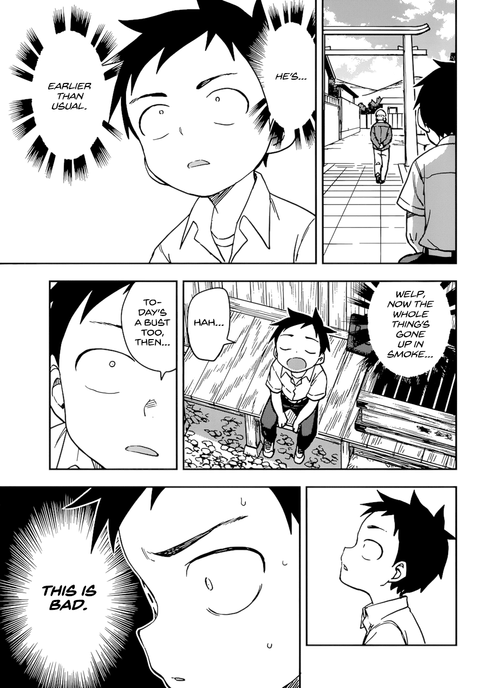 Karakai Jouzu no Takagi-san Chapter 151 page 9 - Chapter 151: Waiting for Someone