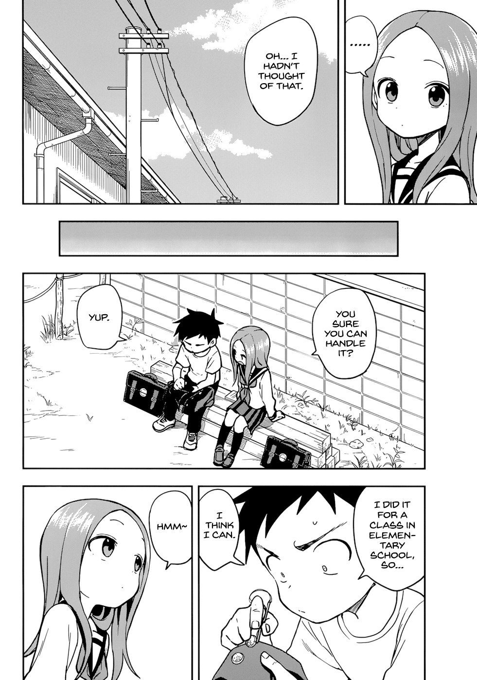 Karakai Jouzu no Takagi-san Chapter 152 page 6 - Chapter 152: Button