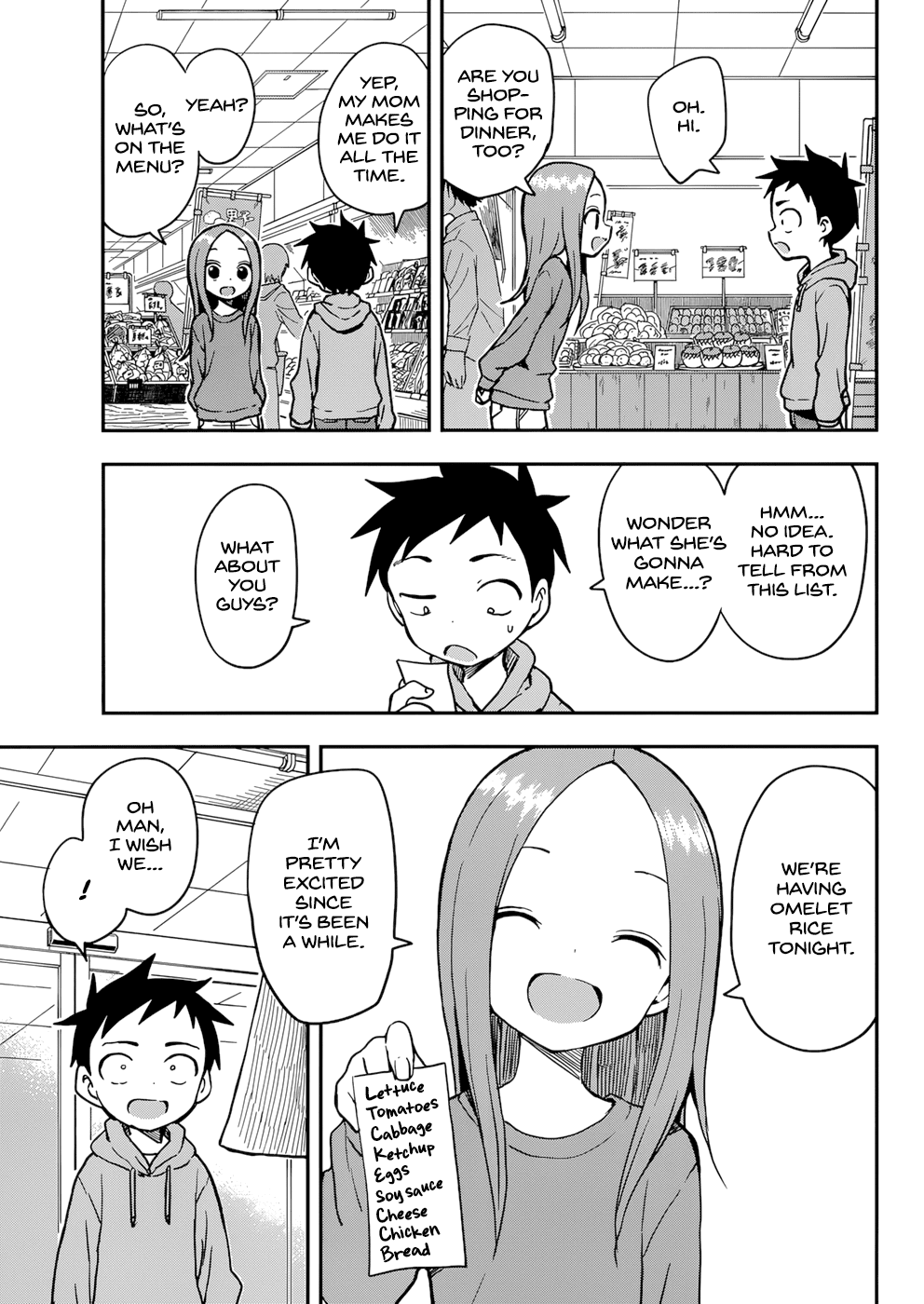 Karakai Jouzu no Takagi-san Chapter 153 page 3 - Chapter 153: Errand
