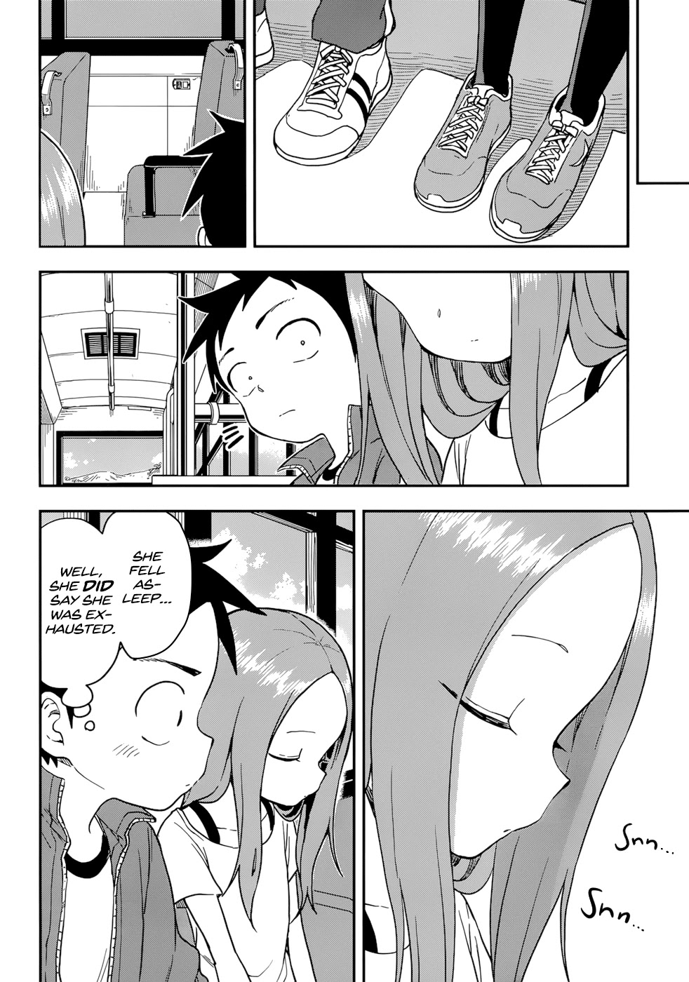 Karakai Jouzu no Takagi-san Chapter 154 page 10 - Chapter 154: Bus
