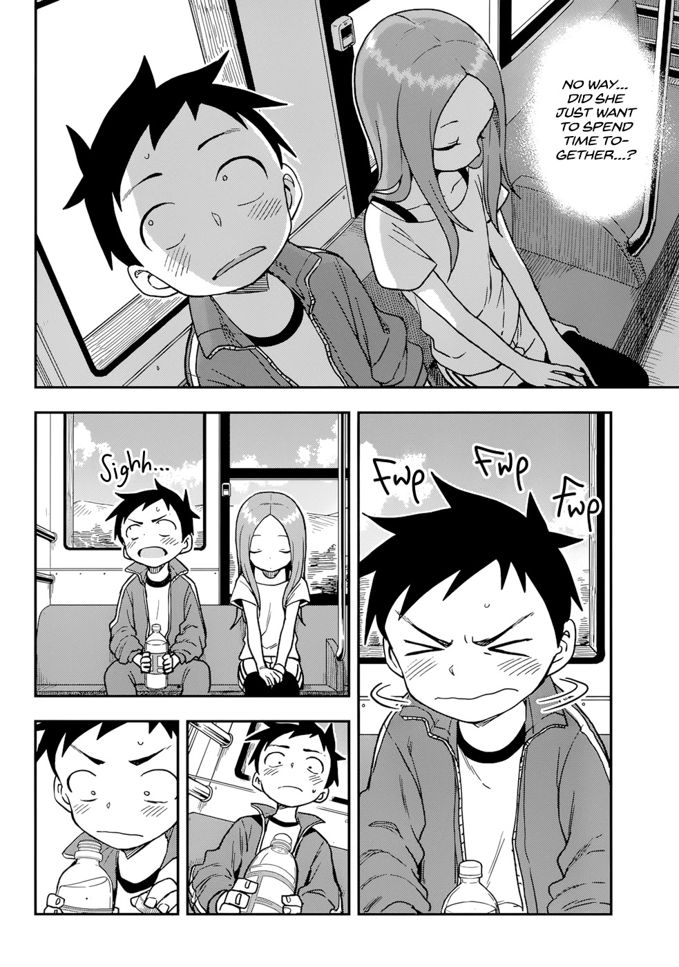 Karakai Jouzu no Takagi-san Chapter 154 page 12 - Chapter 154: Bus