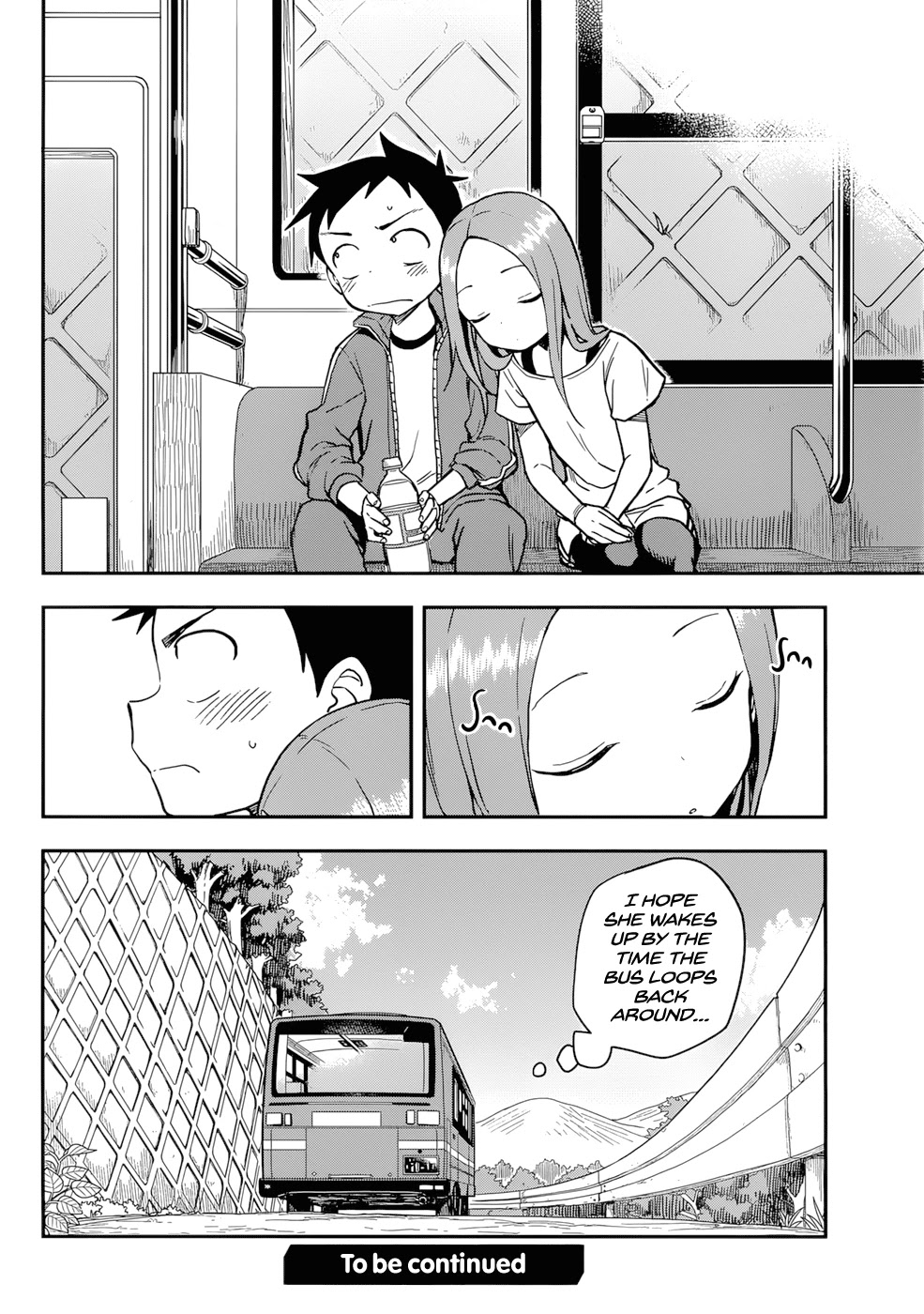 Karakai Jouzu no Takagi-san Chapter 154 page 16 - Chapter 154: Bus
