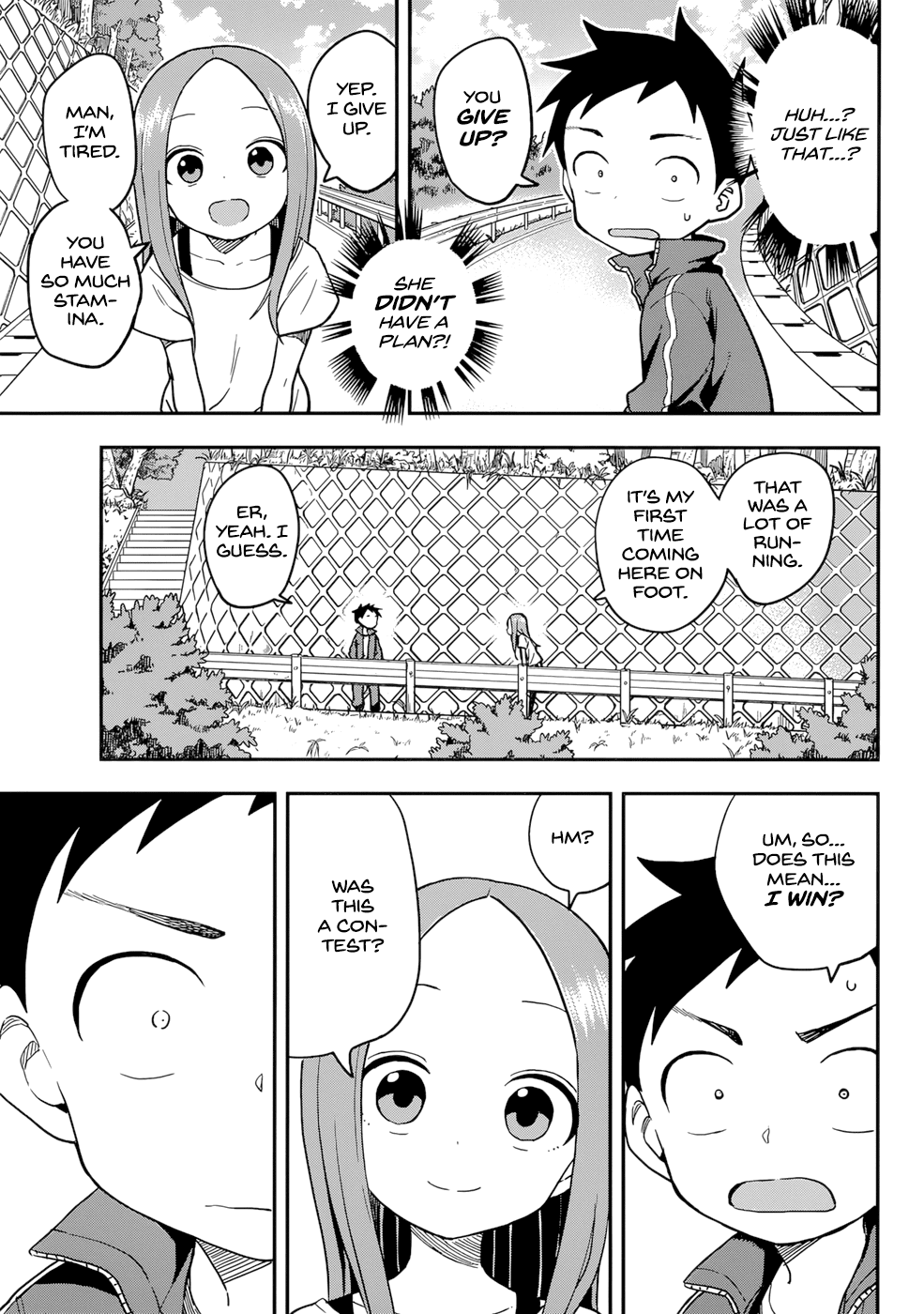 Karakai Jouzu no Takagi-san Chapter 154 page 5 - Chapter 154: Bus