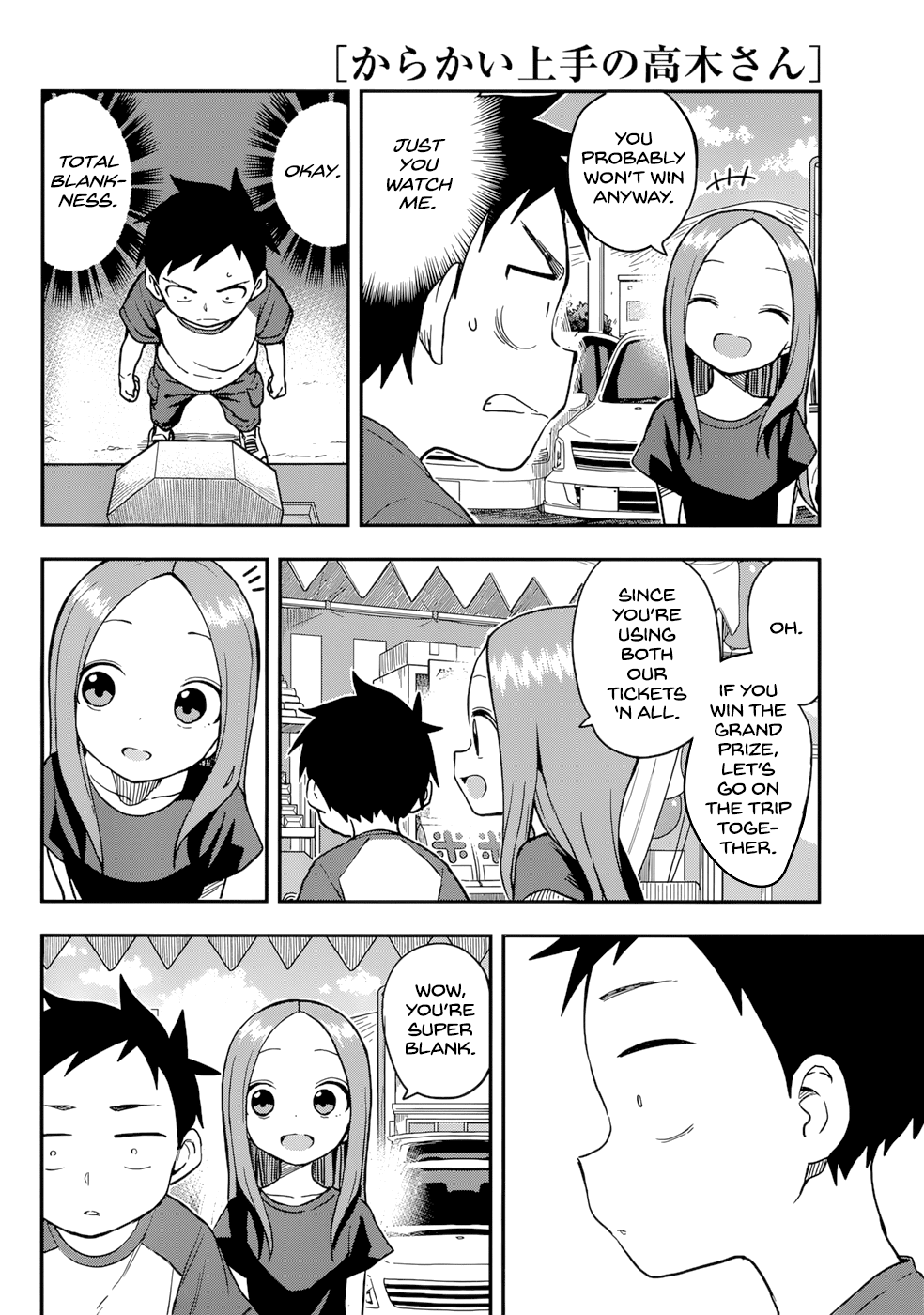 Karakai Jouzu no Takagi-san Chapter 155 page 10 - Chapter 155: Raffle