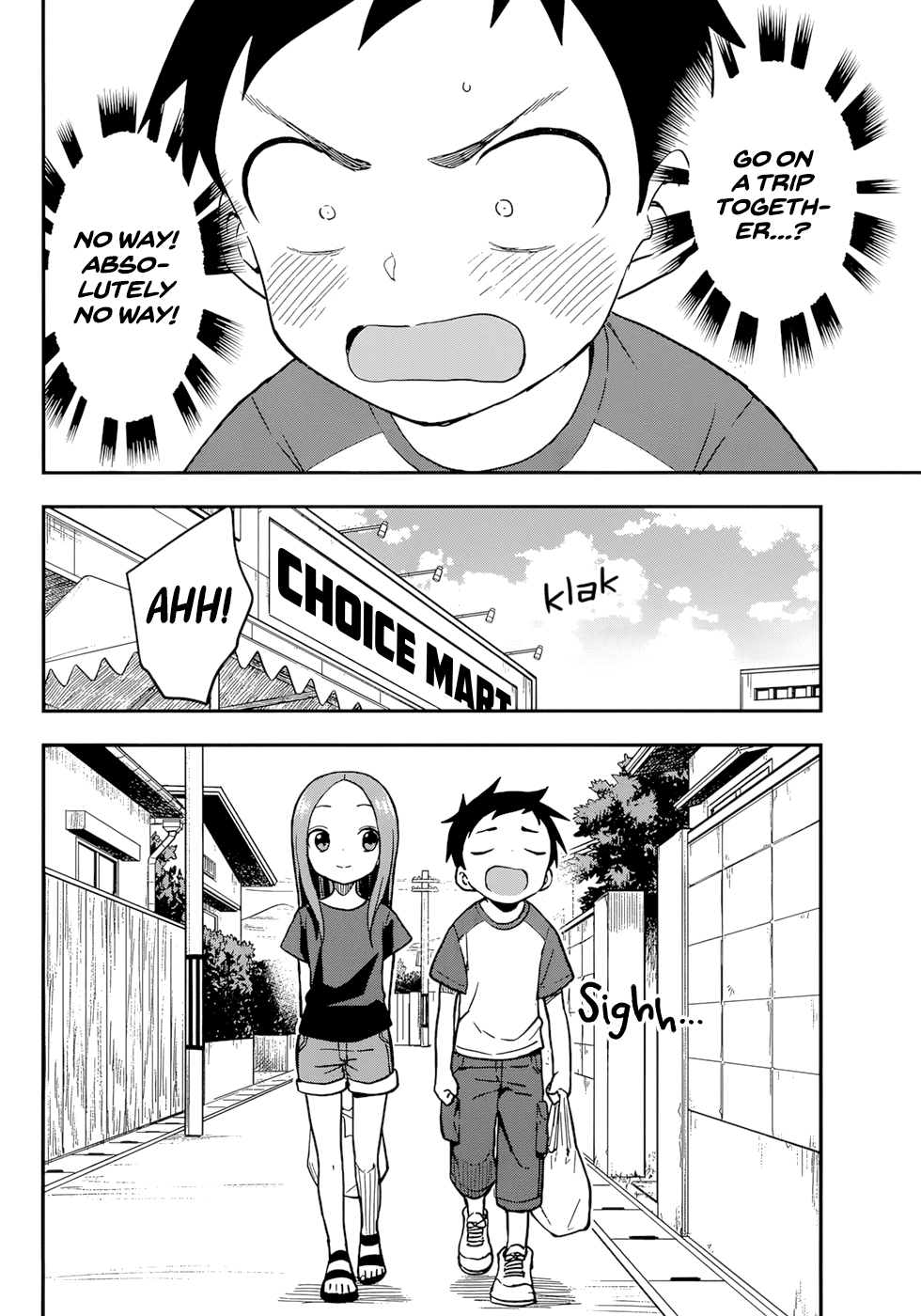 Karakai Jouzu no Takagi-san Chapter 155 page 12 - Chapter 155: Raffle