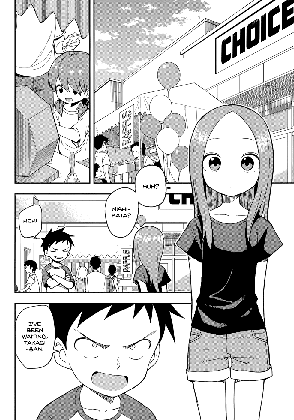 Karakai Jouzu no Takagi-san Chapter 155 page 2 - Chapter 155: Raffle