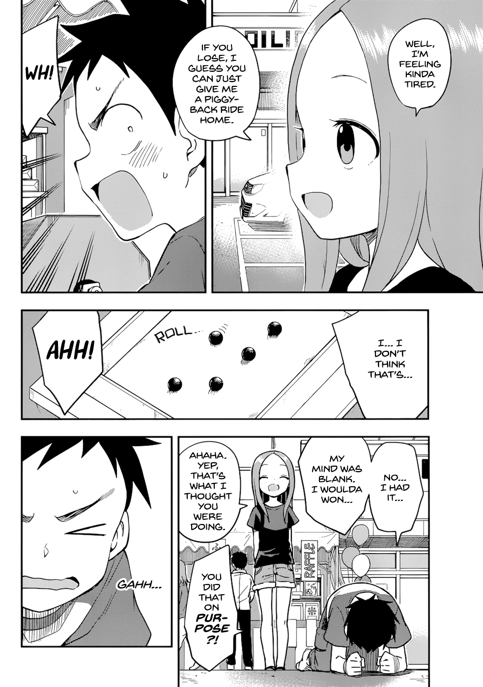 Karakai Jouzu no Takagi-san Chapter 155 page 8 - Chapter 155: Raffle